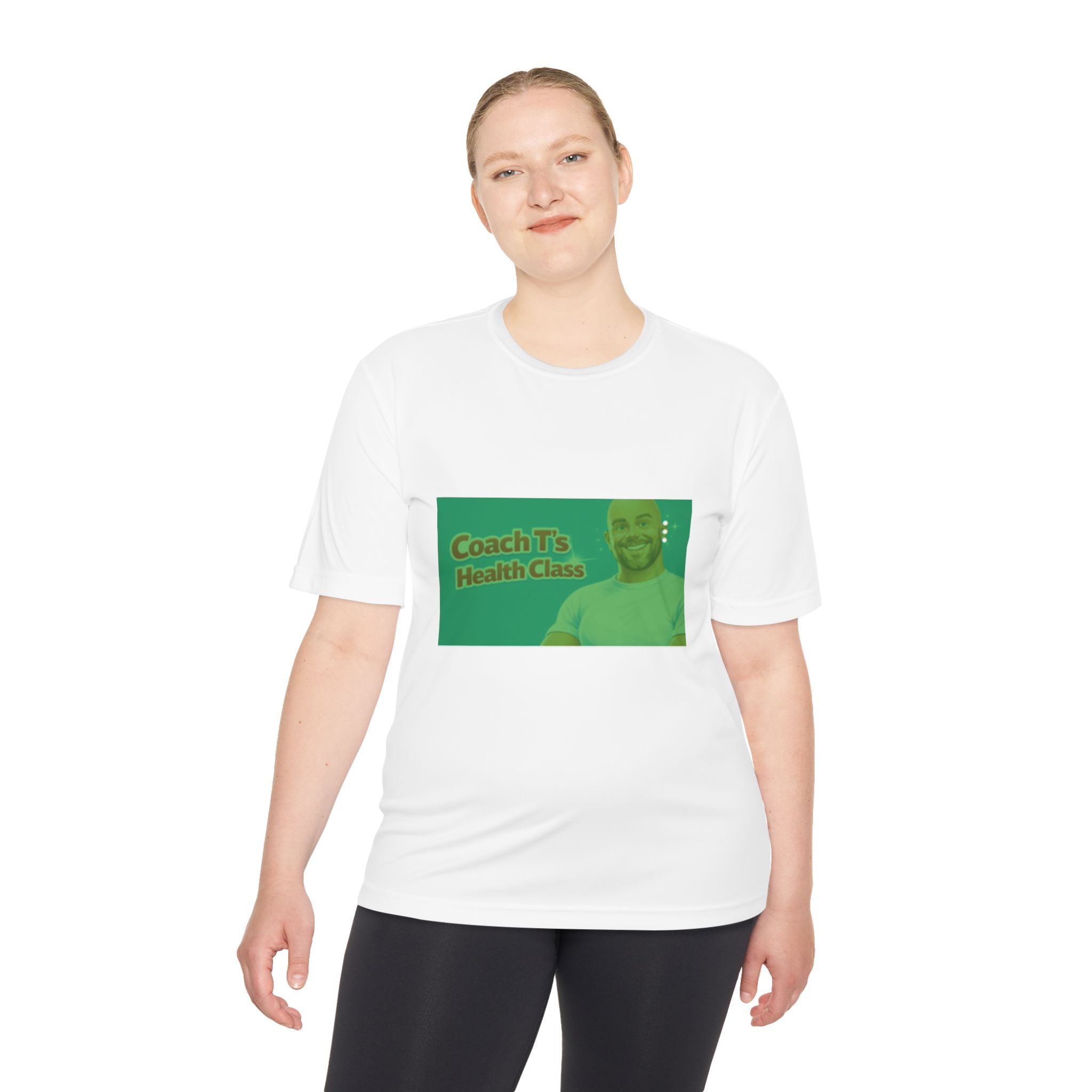 Coach T's Health Class Moisture‑Wicking Tee