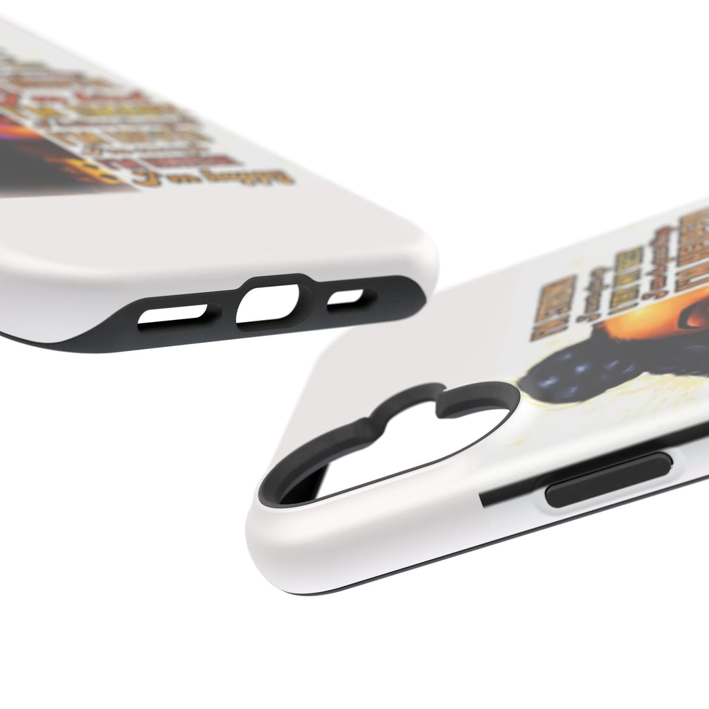 Inspirational Black Woman Phone Case — "I'm Strong... I'm Happy" Magnetic Impact-Resistant Case