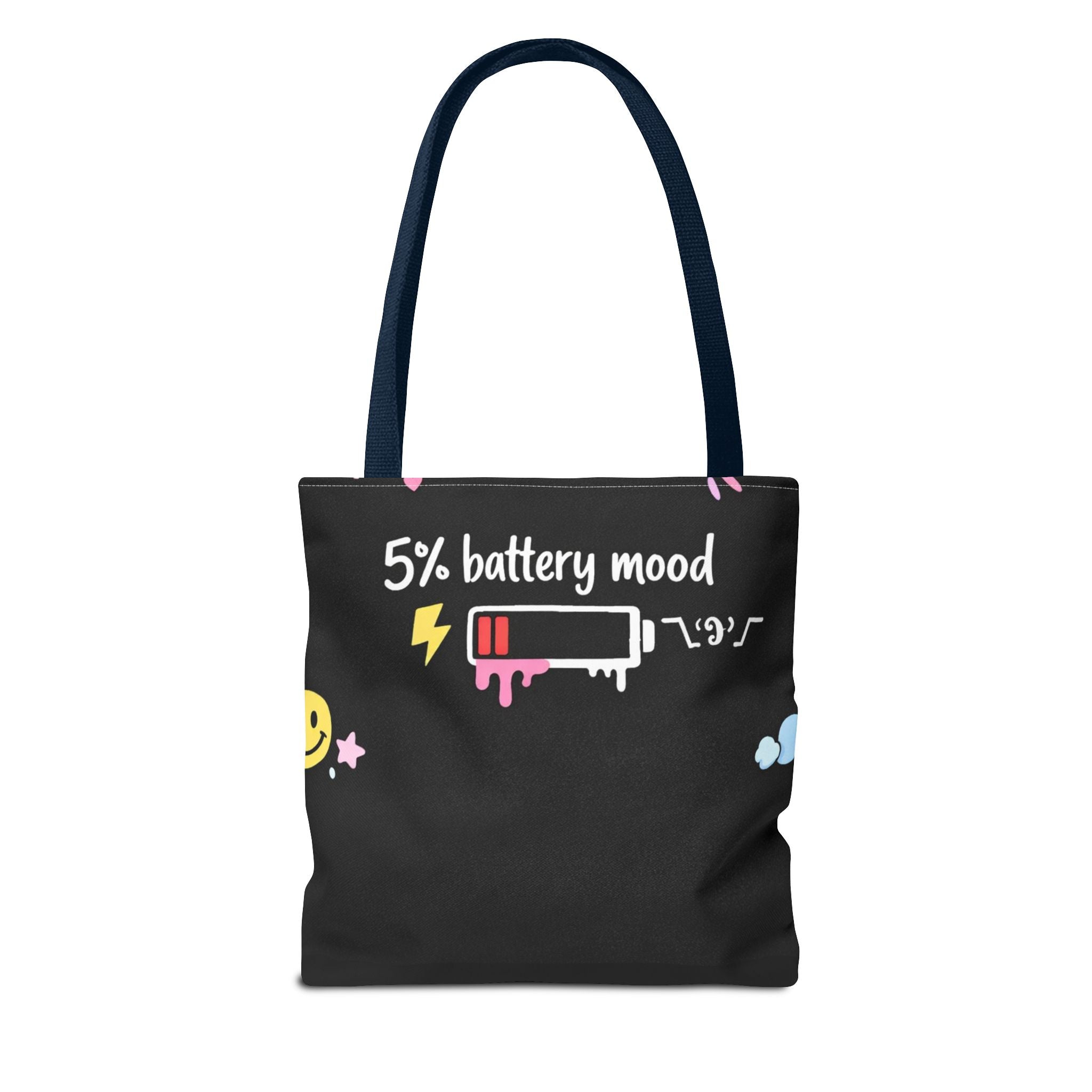 Tote — "idk and idc" Cute Mood Graphic Tote Bag