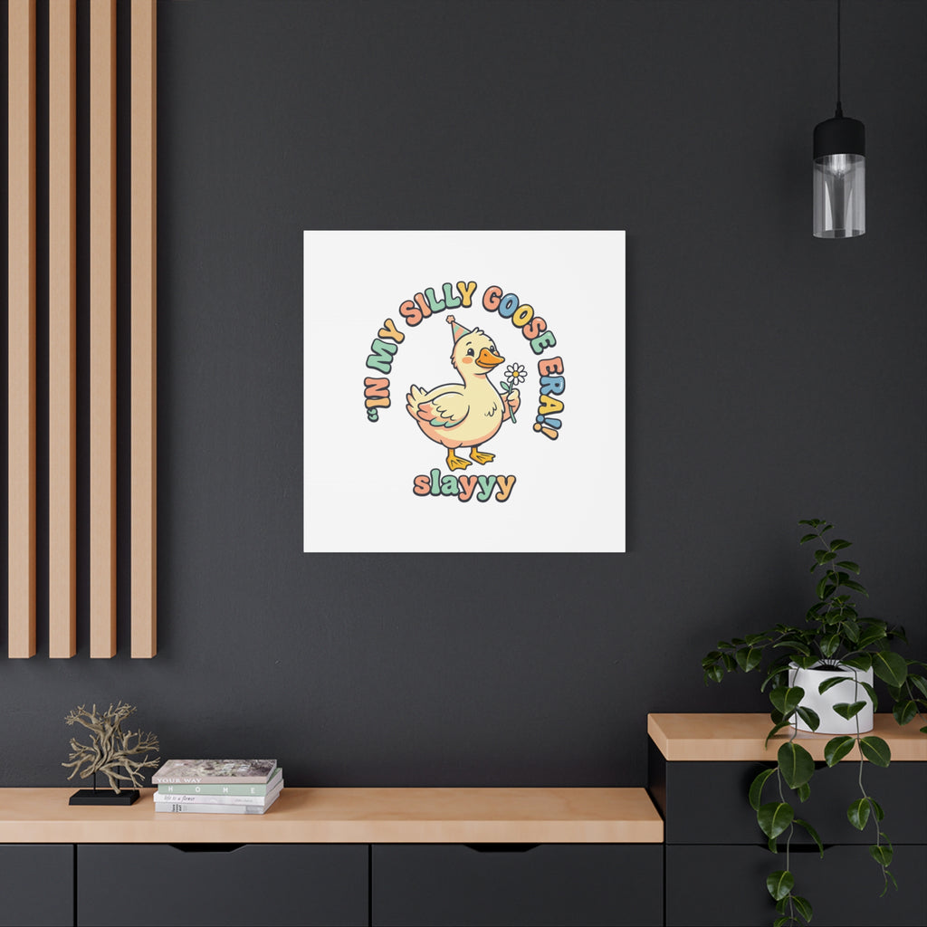silly goose nursery print Canvas | silly goose, wholesome meme