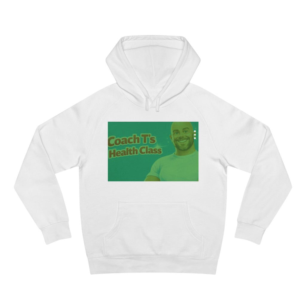 Coach T’s Health Class Hoodie — Fitness Instructor Pullover