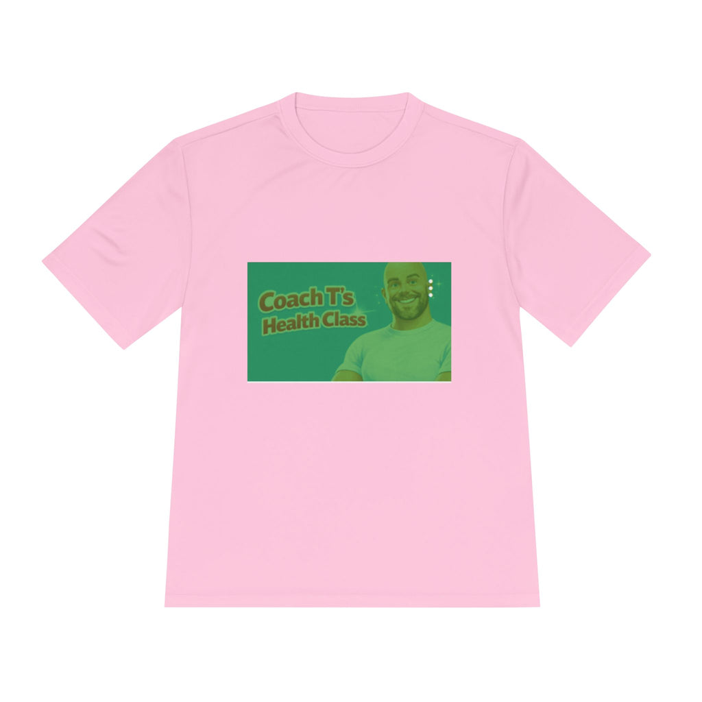Coach T's Health Class Moisture‑Wicking Tee