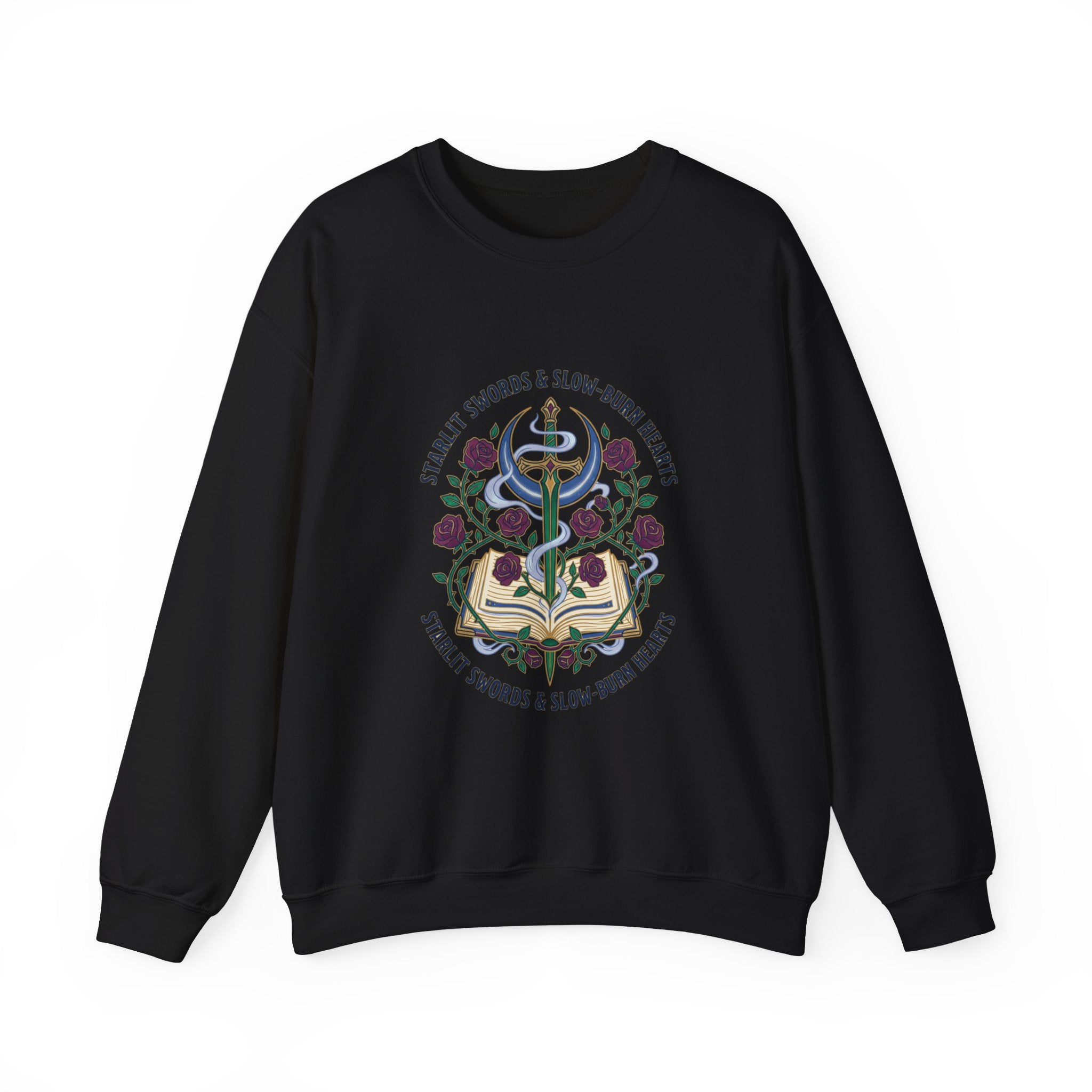 Stealth Swords & Slow-Burn Hearts Sweatshirt | Romantasy, Enchanted Gothic