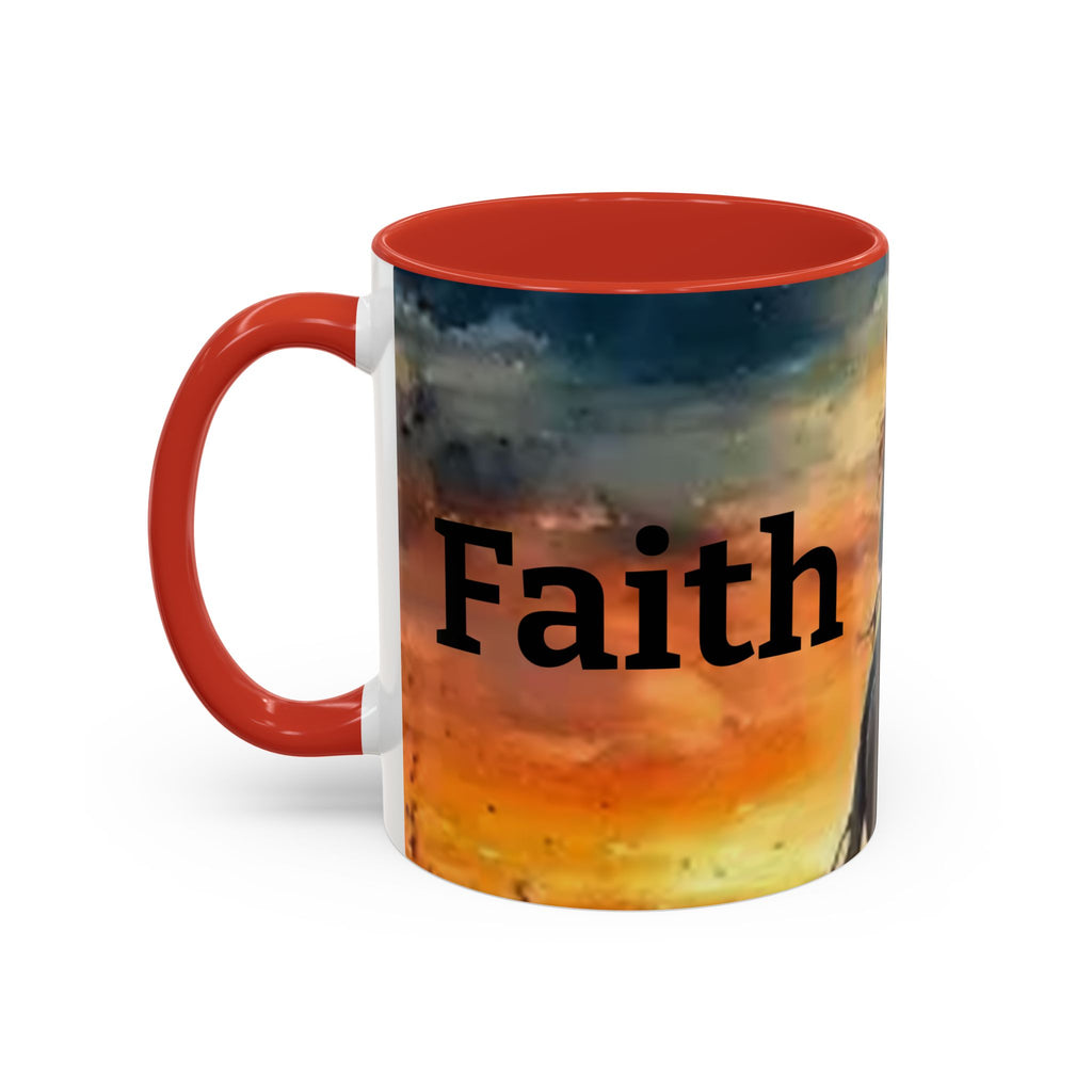 Cowgirl Sunset Coffee Mug — Horseback Rider Accent Mug (11/15 oz)