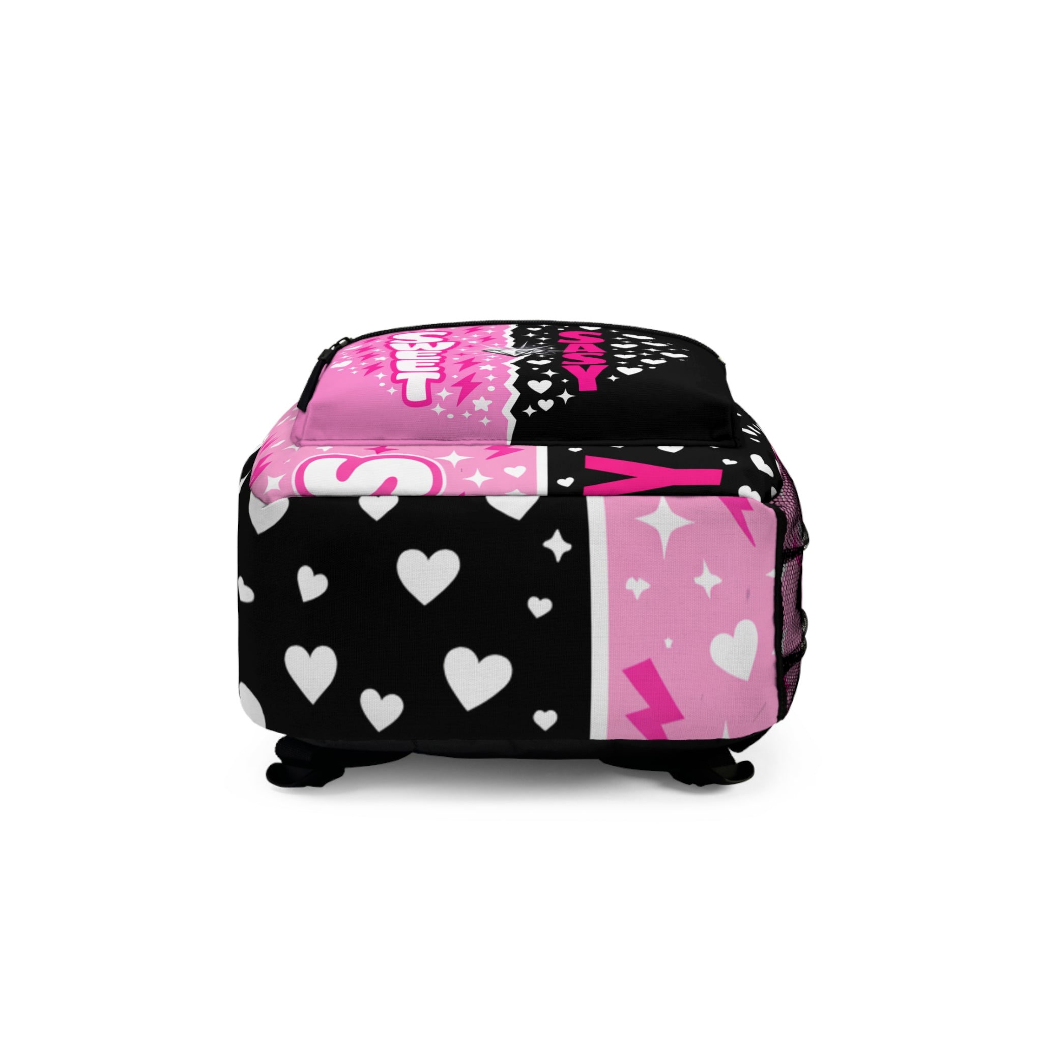 Sweet & Sassy Pink Heart Backpack — Cute Kids School Bag