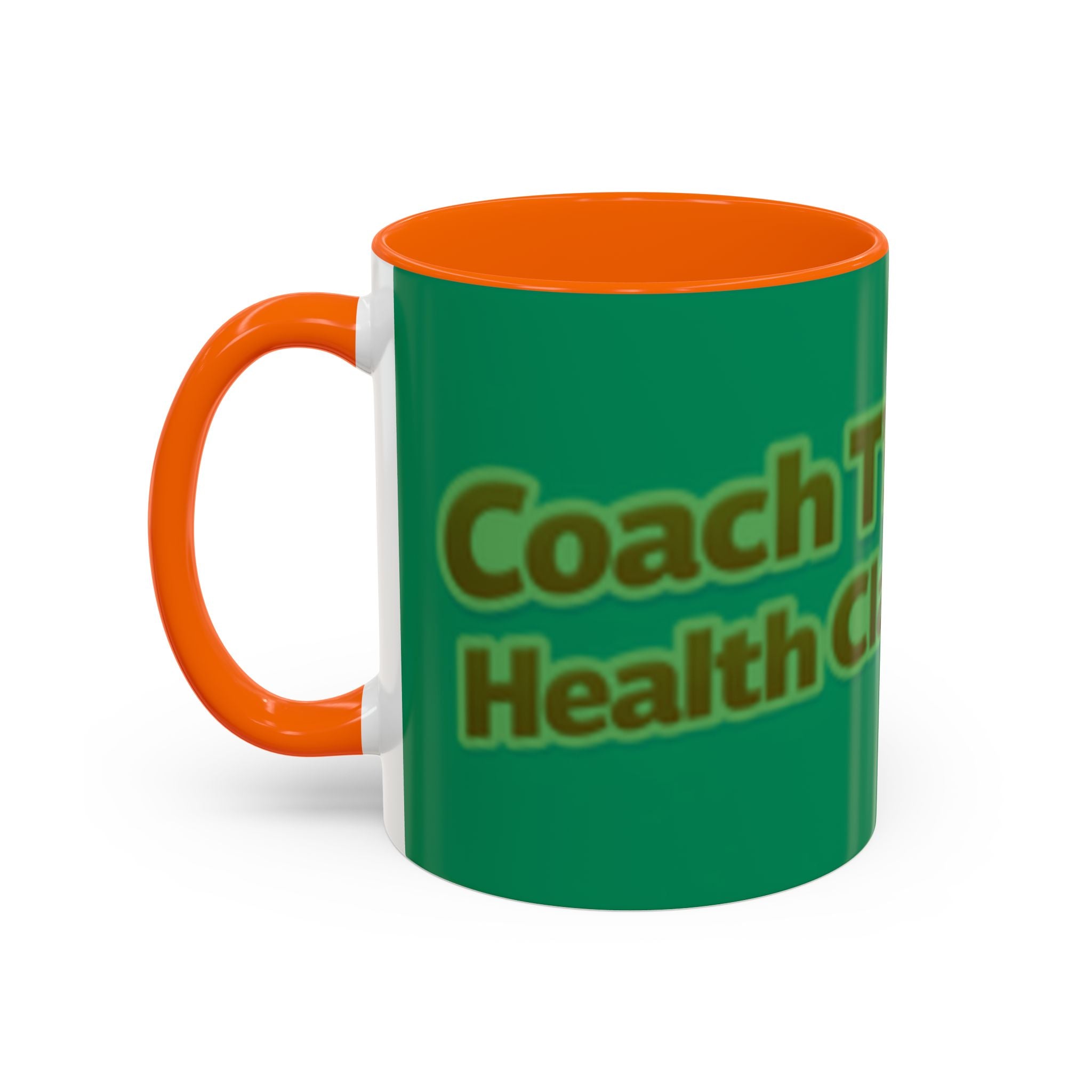 Funny Teacher Coffee Mug — "Coach T's High Class" Accent Ceramic Mug