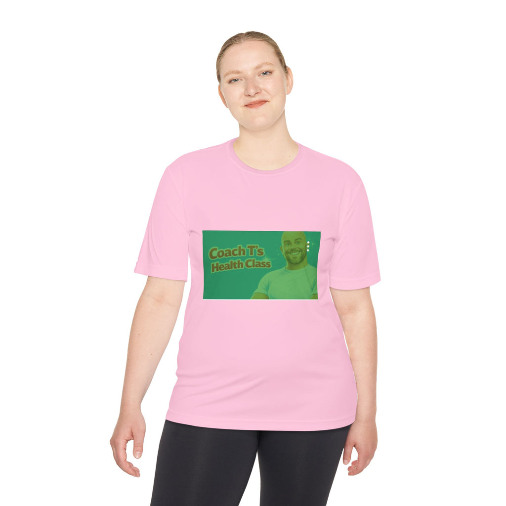 Coach T's Health Class Moisture‑Wicking Tee