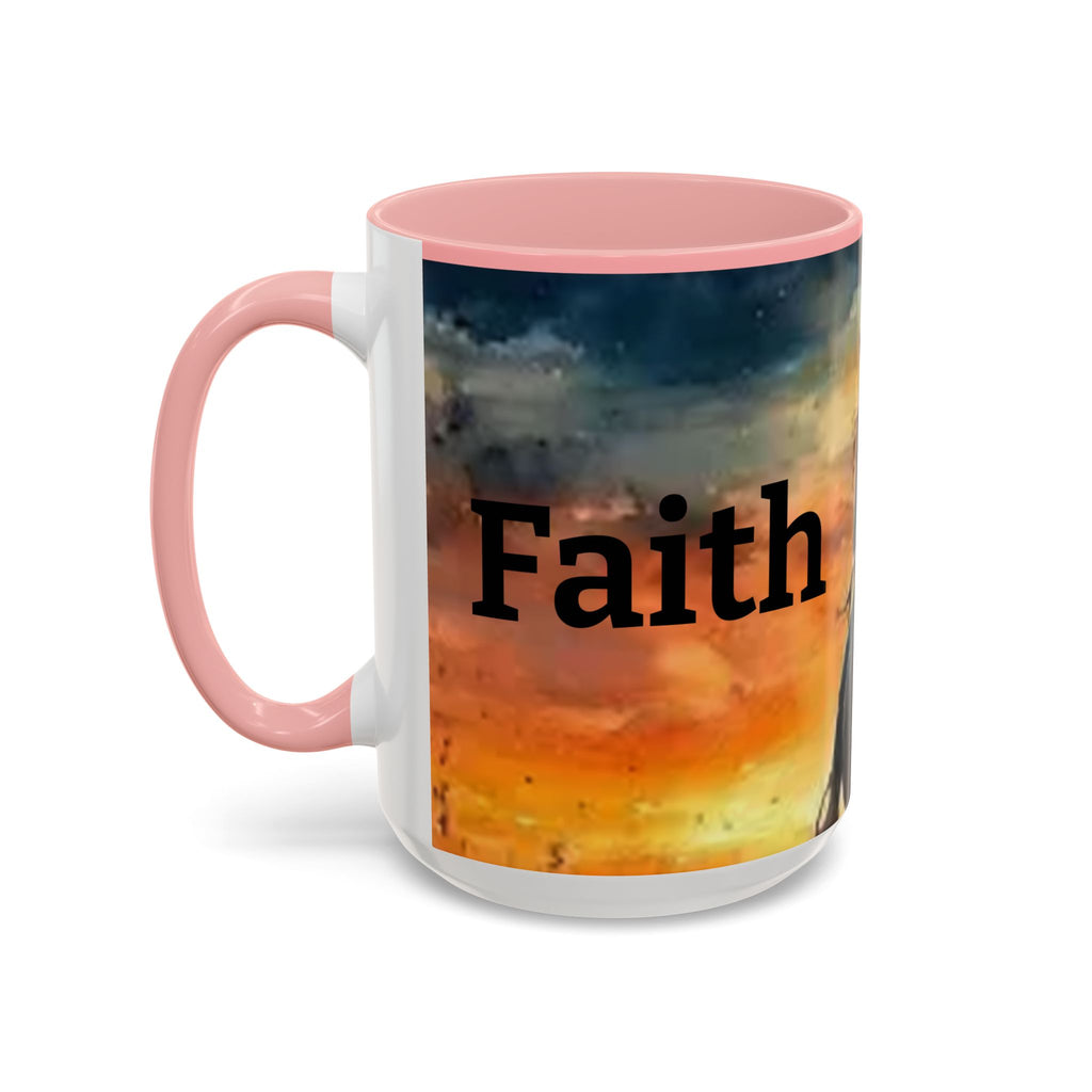 Cowgirl Sunset Coffee Mug — Horseback Rider Accent Mug (11/15 oz)
