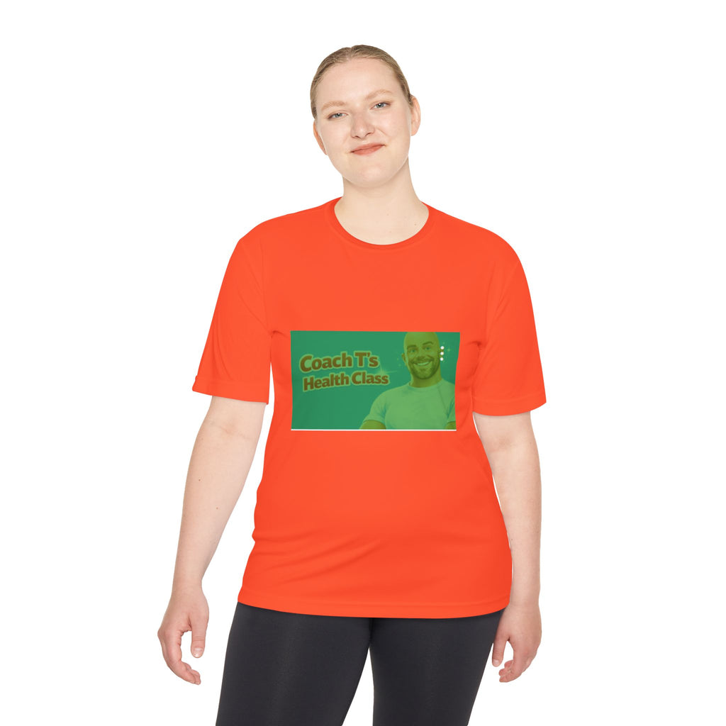 Coach T's Health Class Moisture‑Wicking Tee
