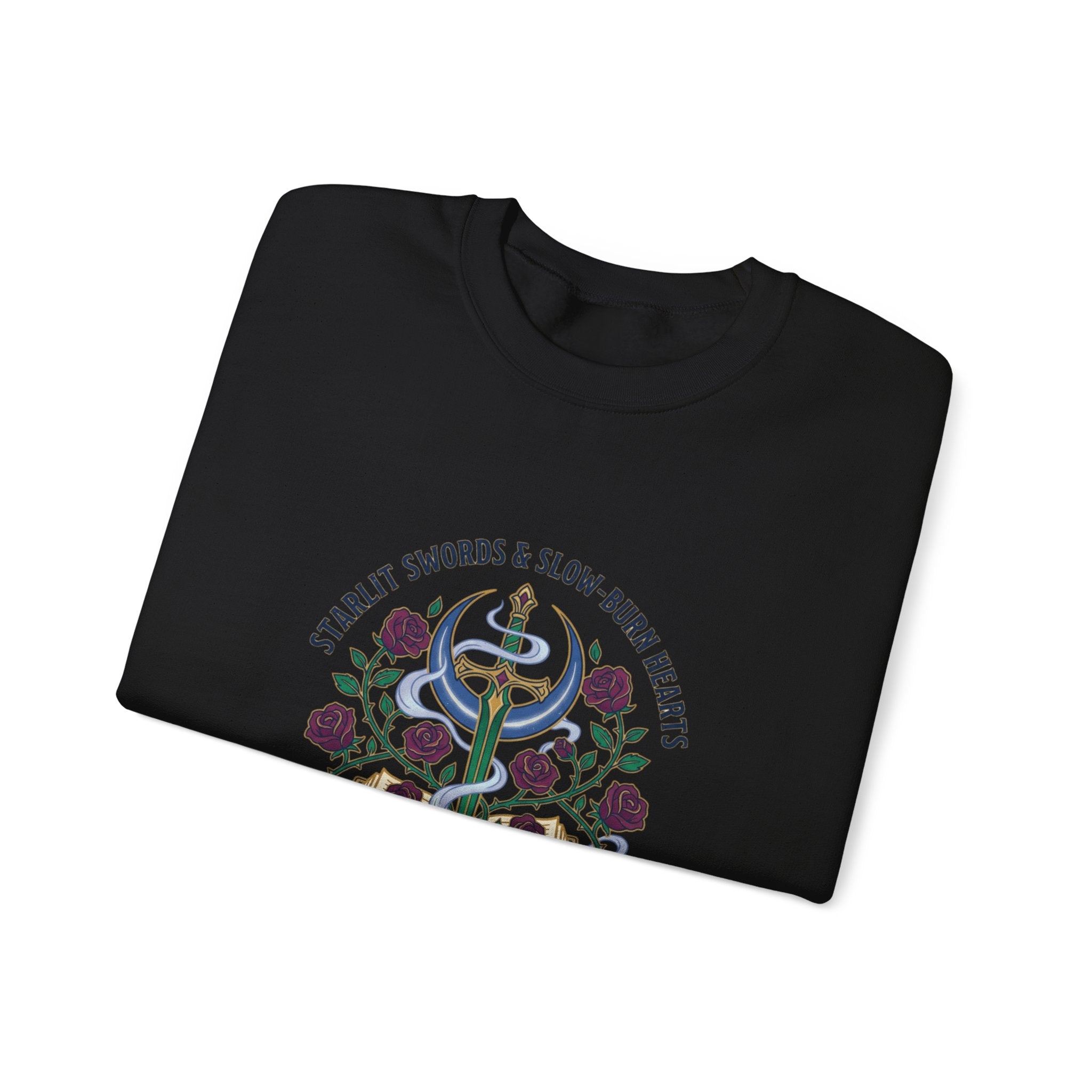 Stealth Swords & Slow-Burn Hearts Sweatshirt | Romantasy, Enchanted Gothic