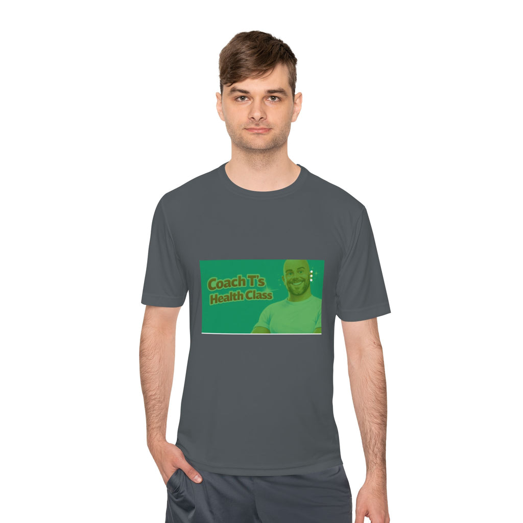 Coach T's Health Class Moisture‑Wicking Tee