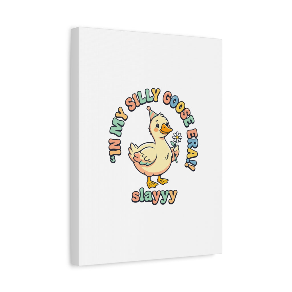 silly goose nursery print Canvas | silly goose, wholesome meme