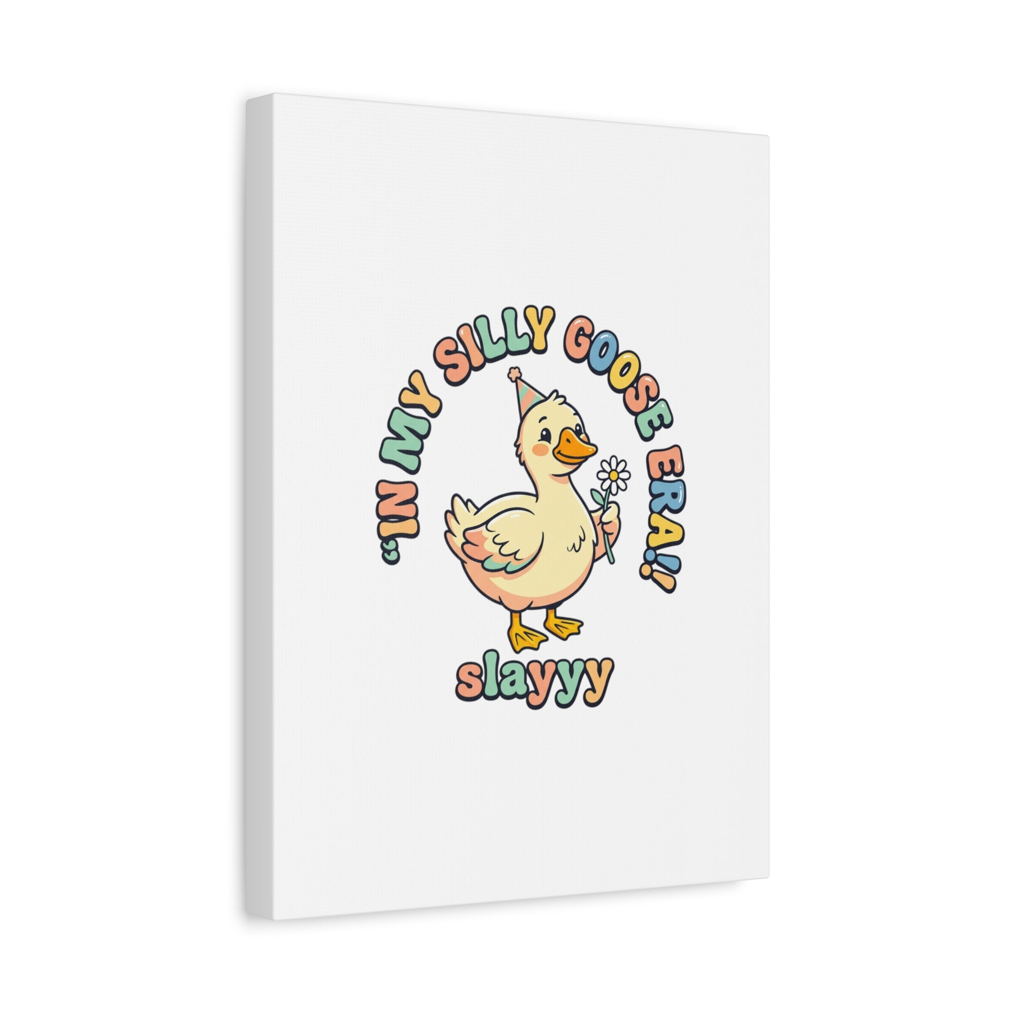 silly goose nursery print Canvas | silly goose, wholesome meme