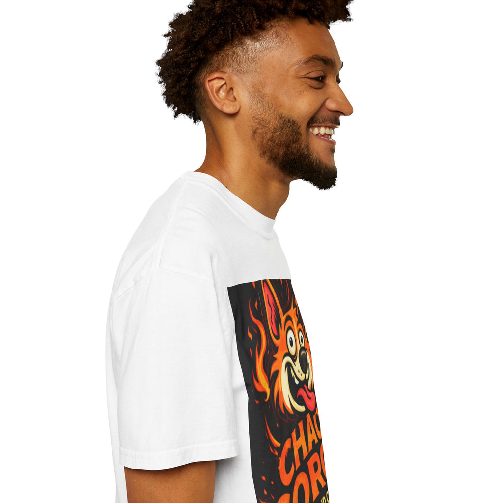 T-Shirt — Chaos Corgis “The Legend Continues” Cute Fiery Corgi Graphic Tee