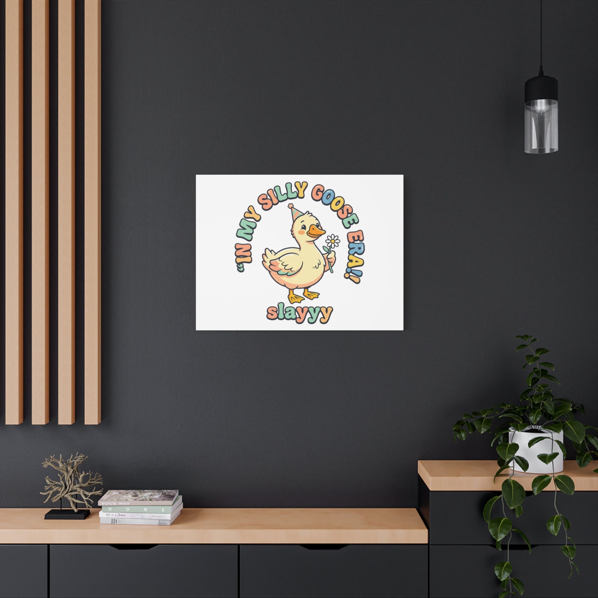 silly goose nursery print Canvas | silly goose, wholesome meme