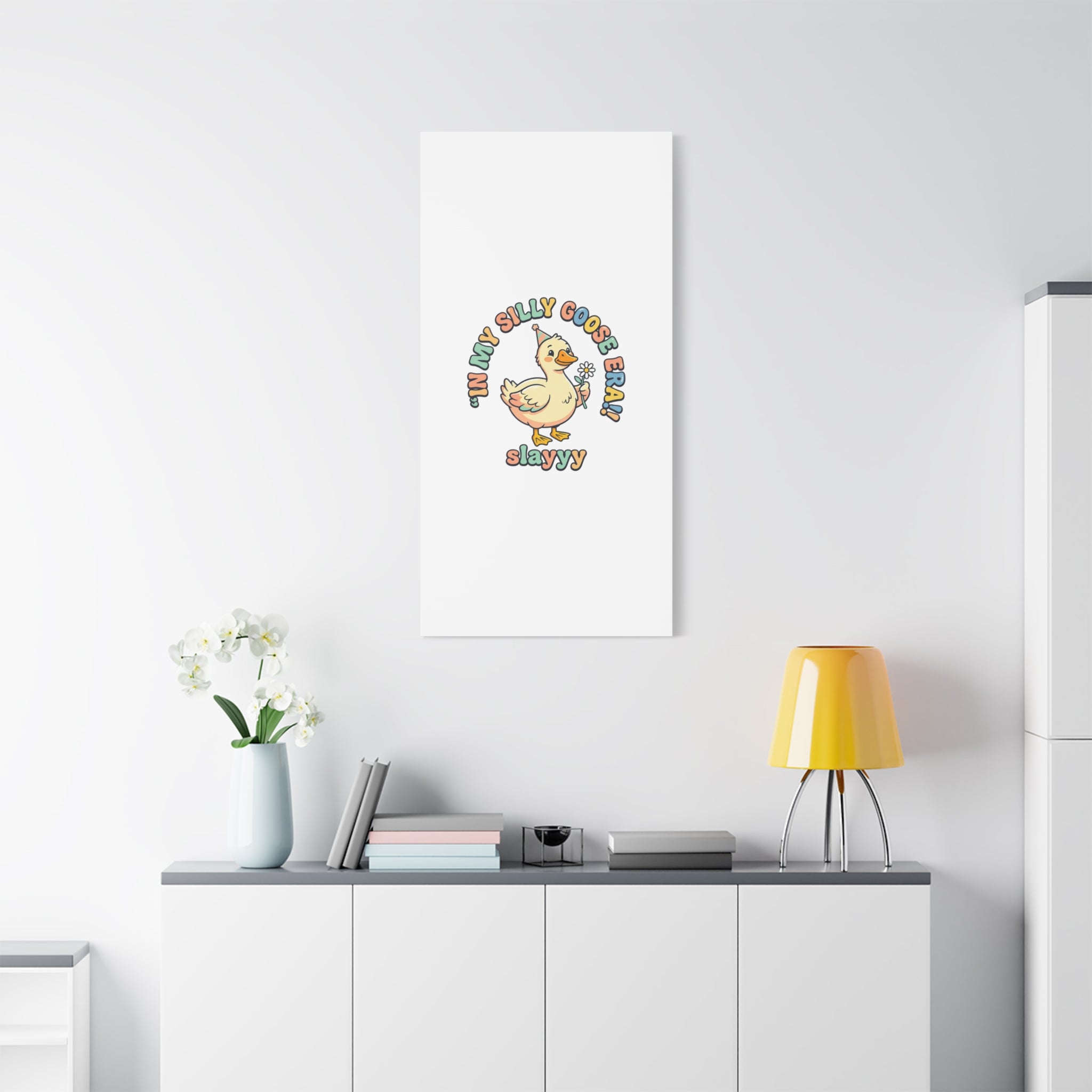 silly goose nursery print Canvas | silly goose, wholesome meme