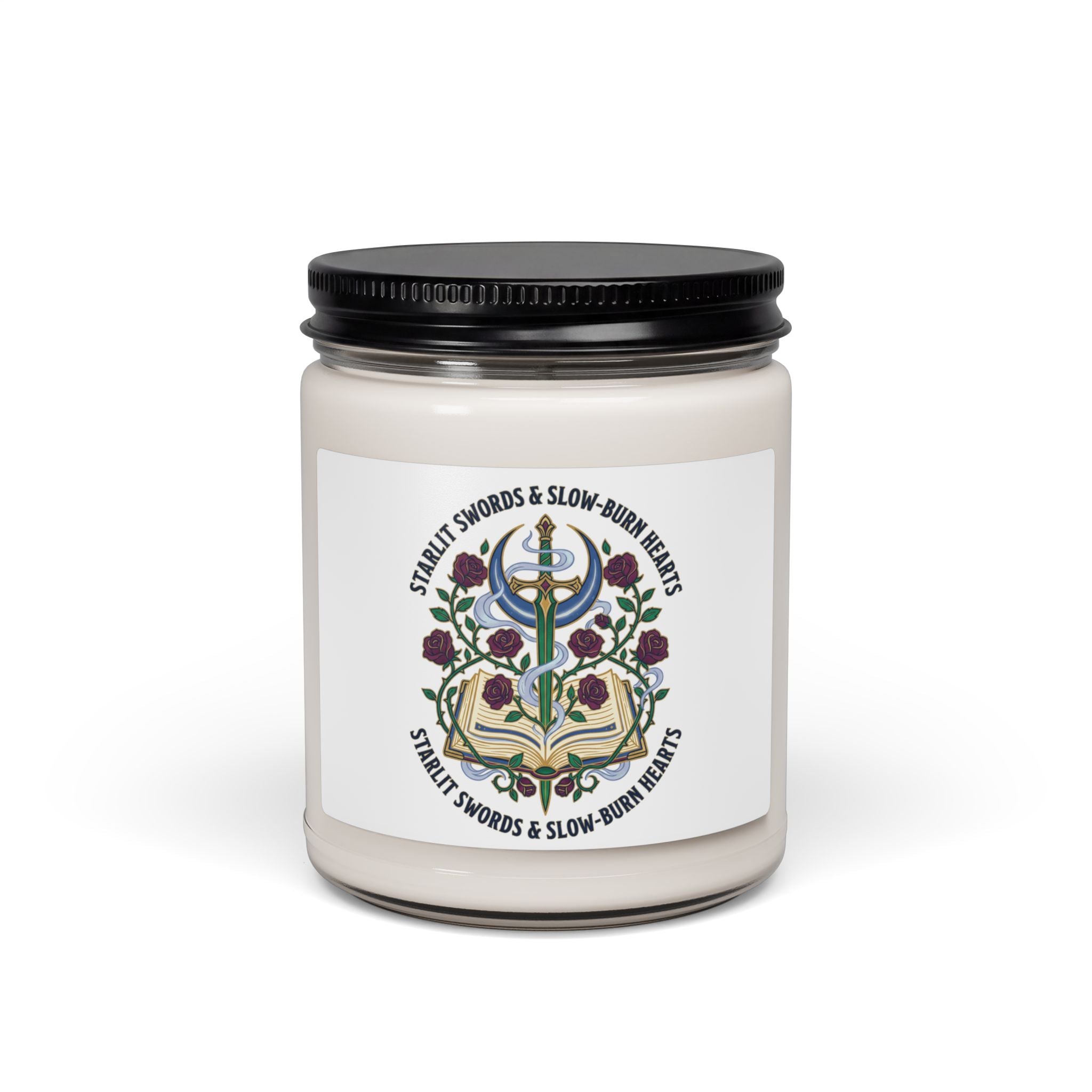 Romantasy Booklover Candle | Soy 9oz, Enchanted Gothic Celestial Scent