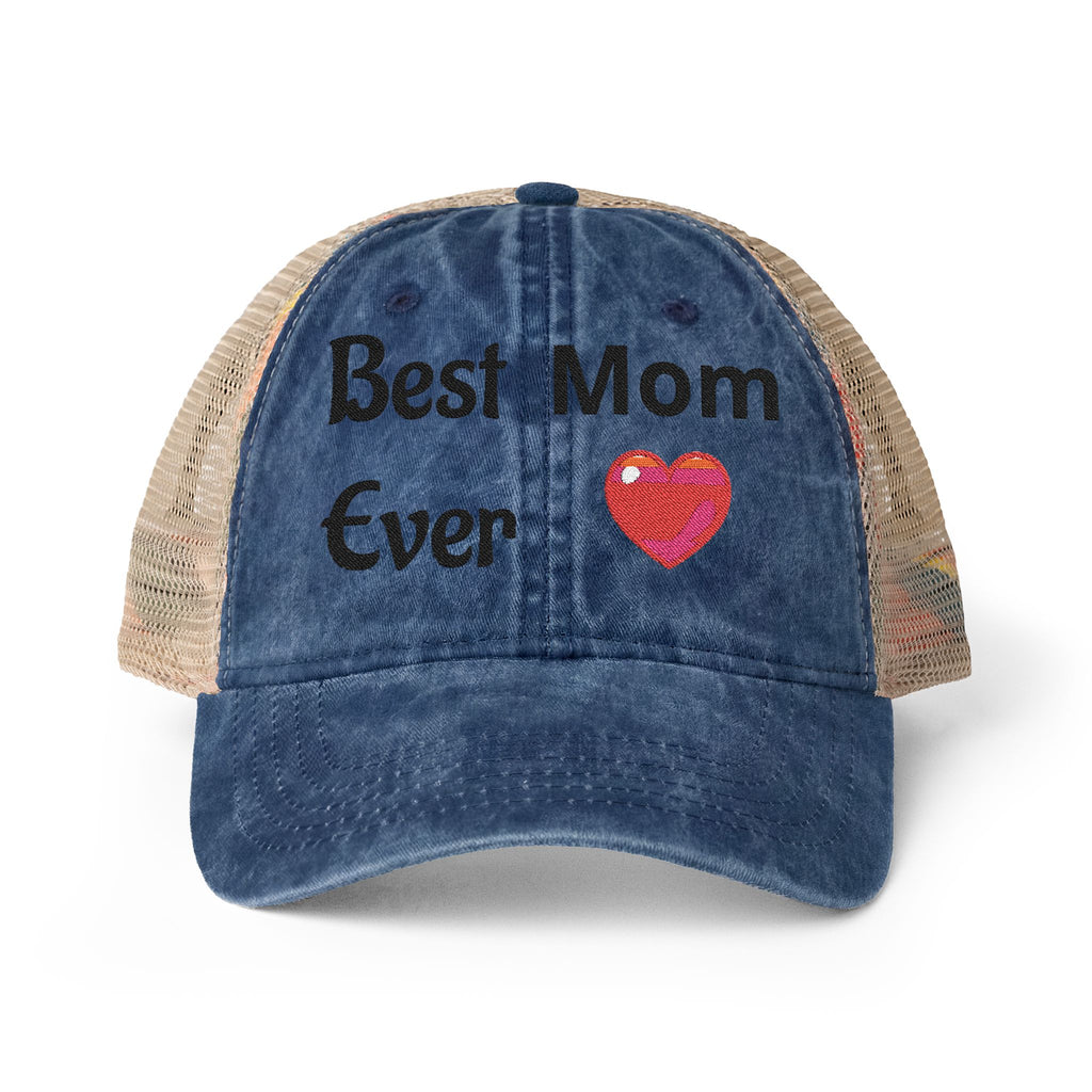 Women's Washed Mesh-Back Cap