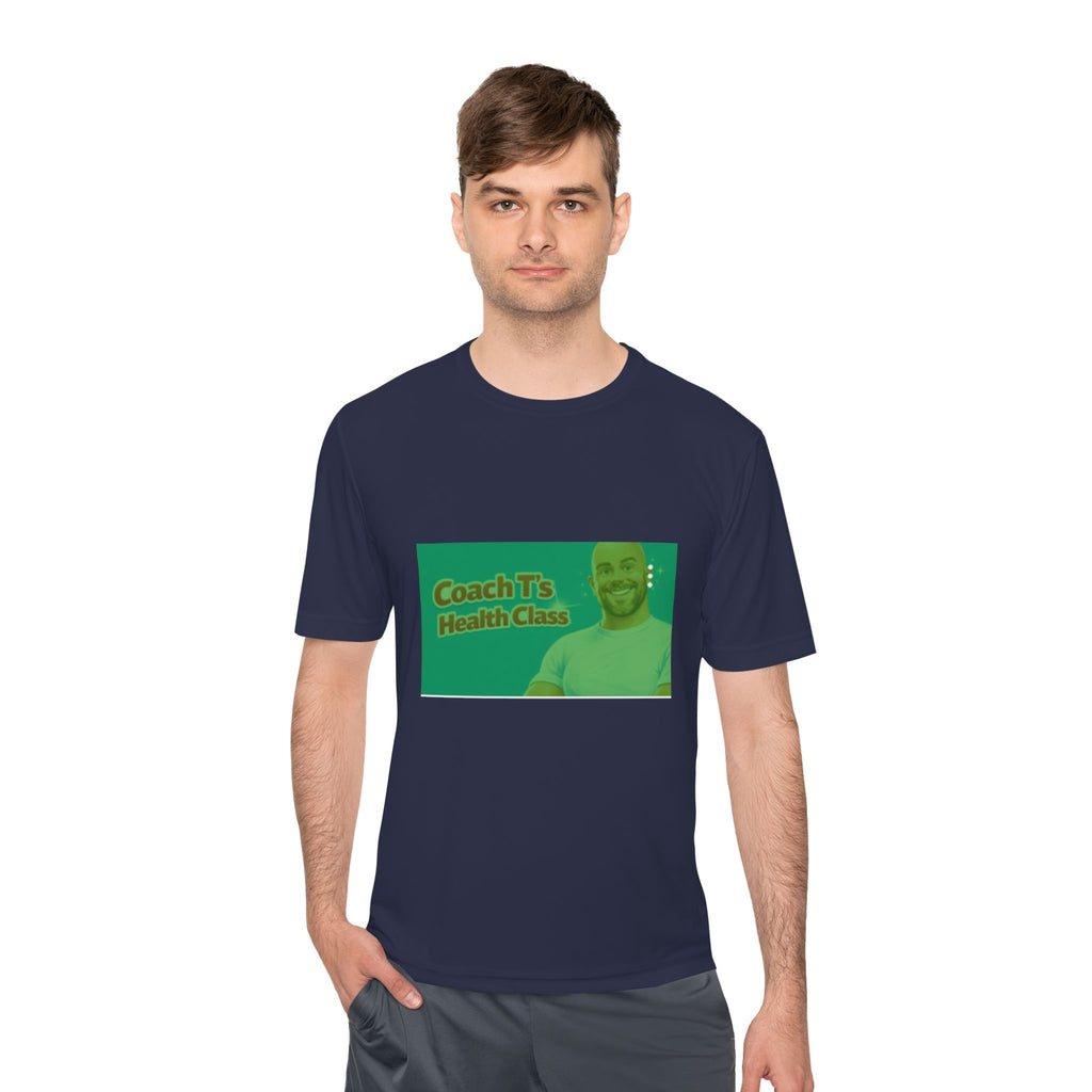 Coach T's Health Class Moisture‑Wicking Tee
