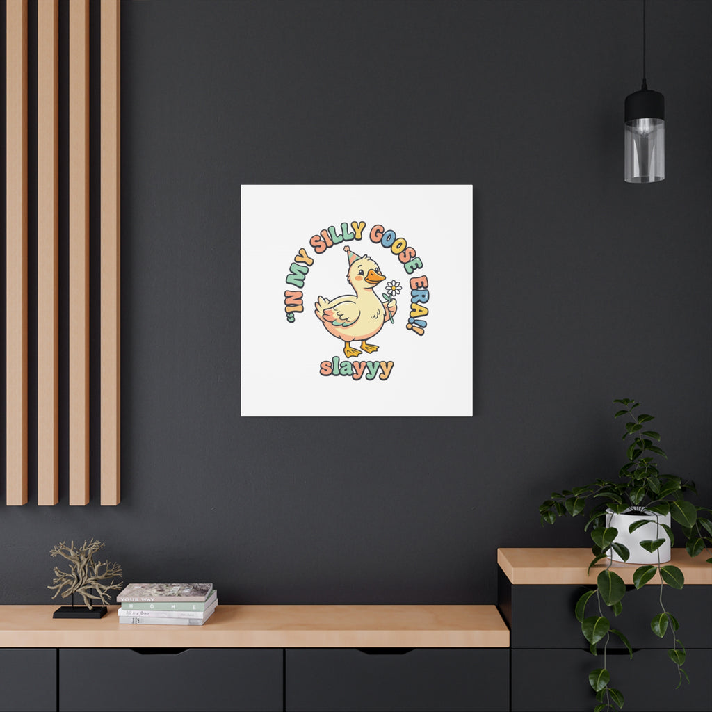silly goose nursery print Canvas | silly goose, wholesome meme