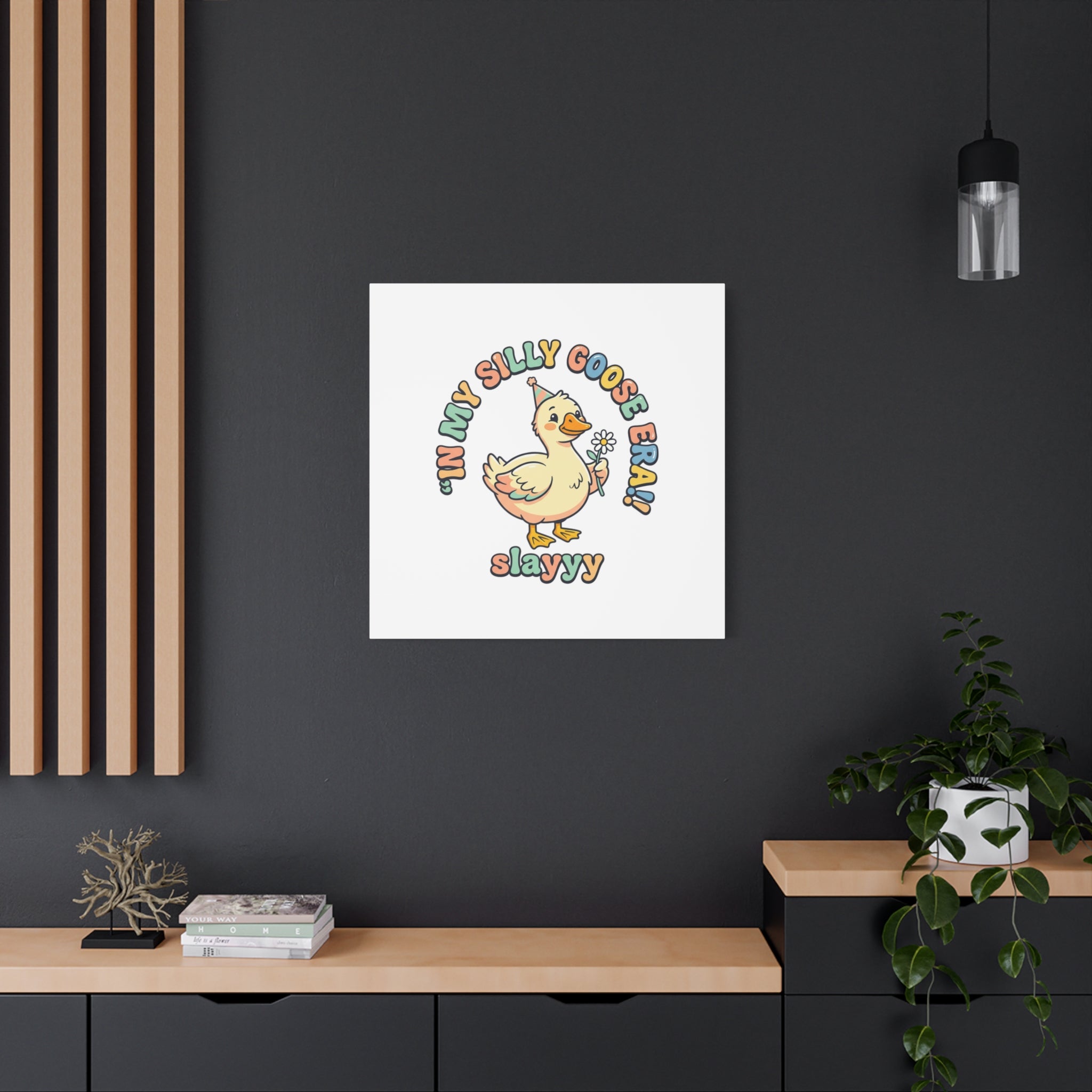 silly goose nursery print Canvas | silly goose, wholesome meme