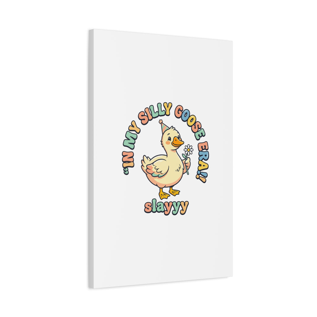 silly goose nursery print Canvas | silly goose, wholesome meme