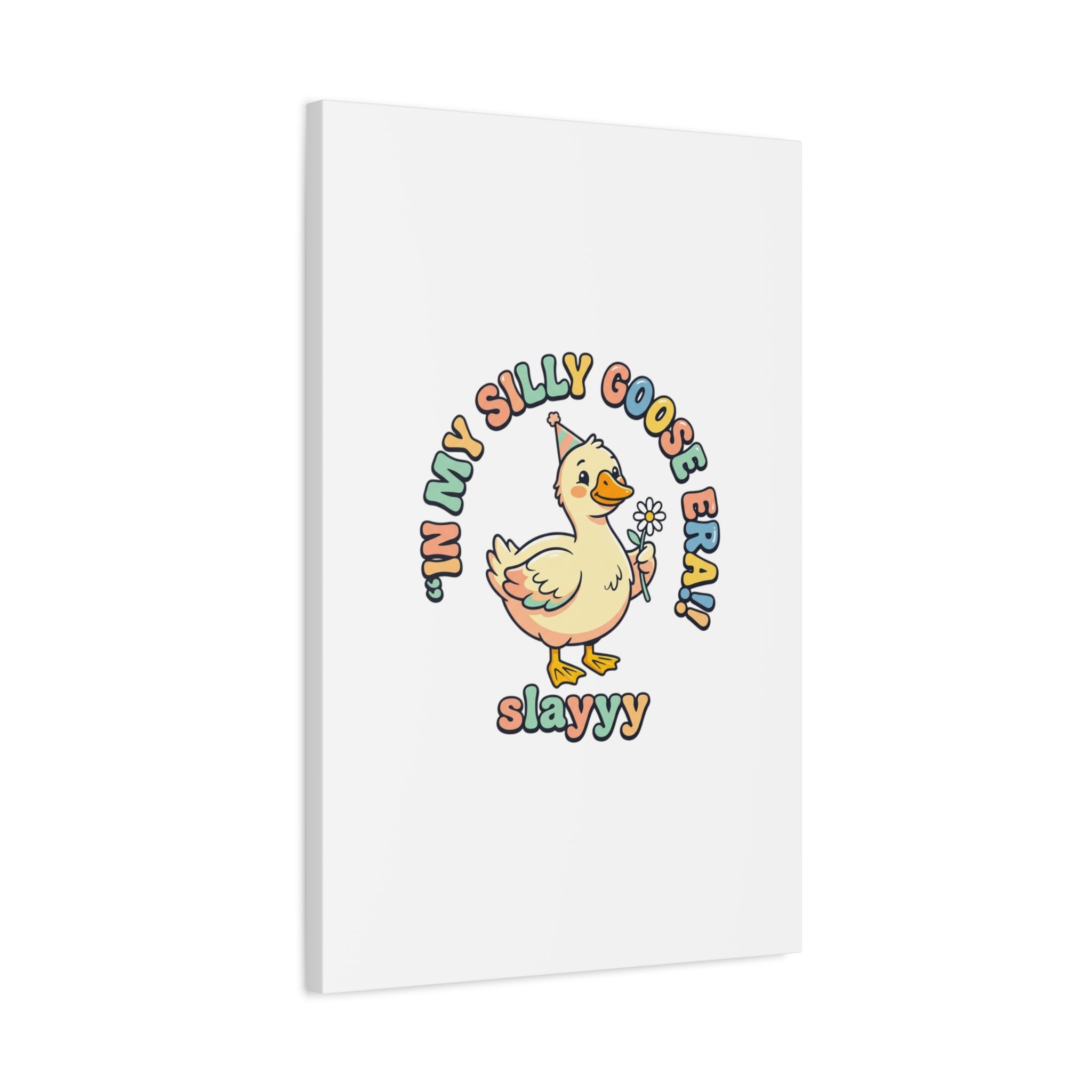 silly goose nursery print Canvas | silly goose, wholesome meme