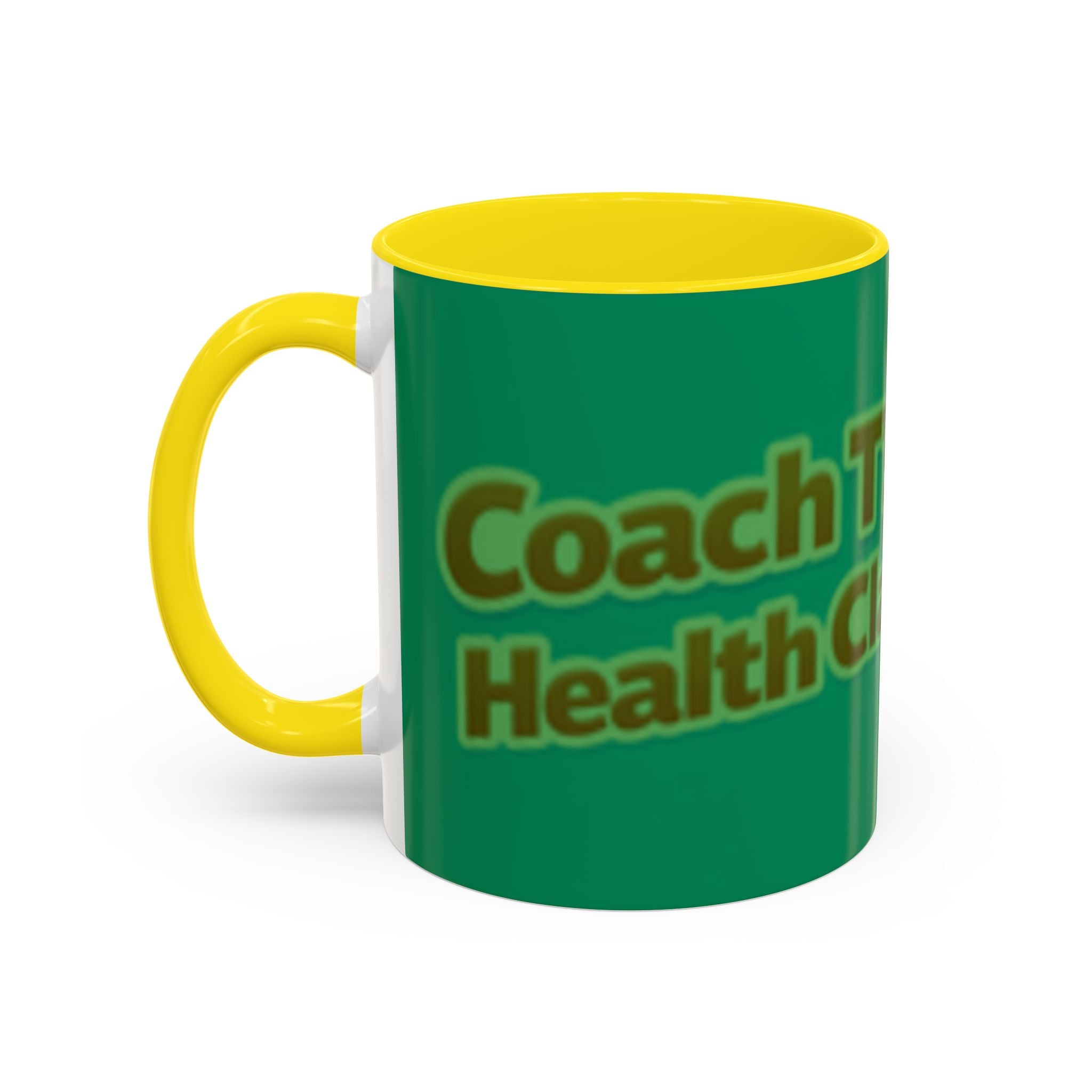 Funny Teacher Coffee Mug — "Coach T's High Class" Accent Ceramic Mug