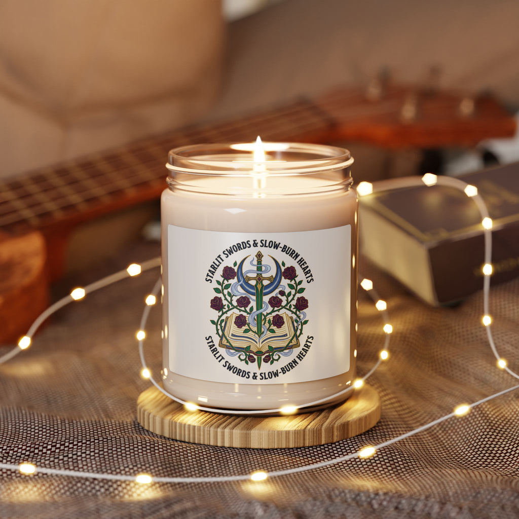 Romantasy Booklover Candle | Soy 9oz, Enchanted Gothic Celestial Scent