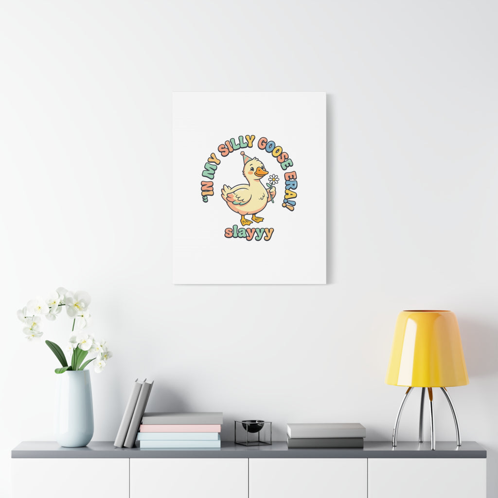 silly goose nursery print Canvas | silly goose, wholesome meme