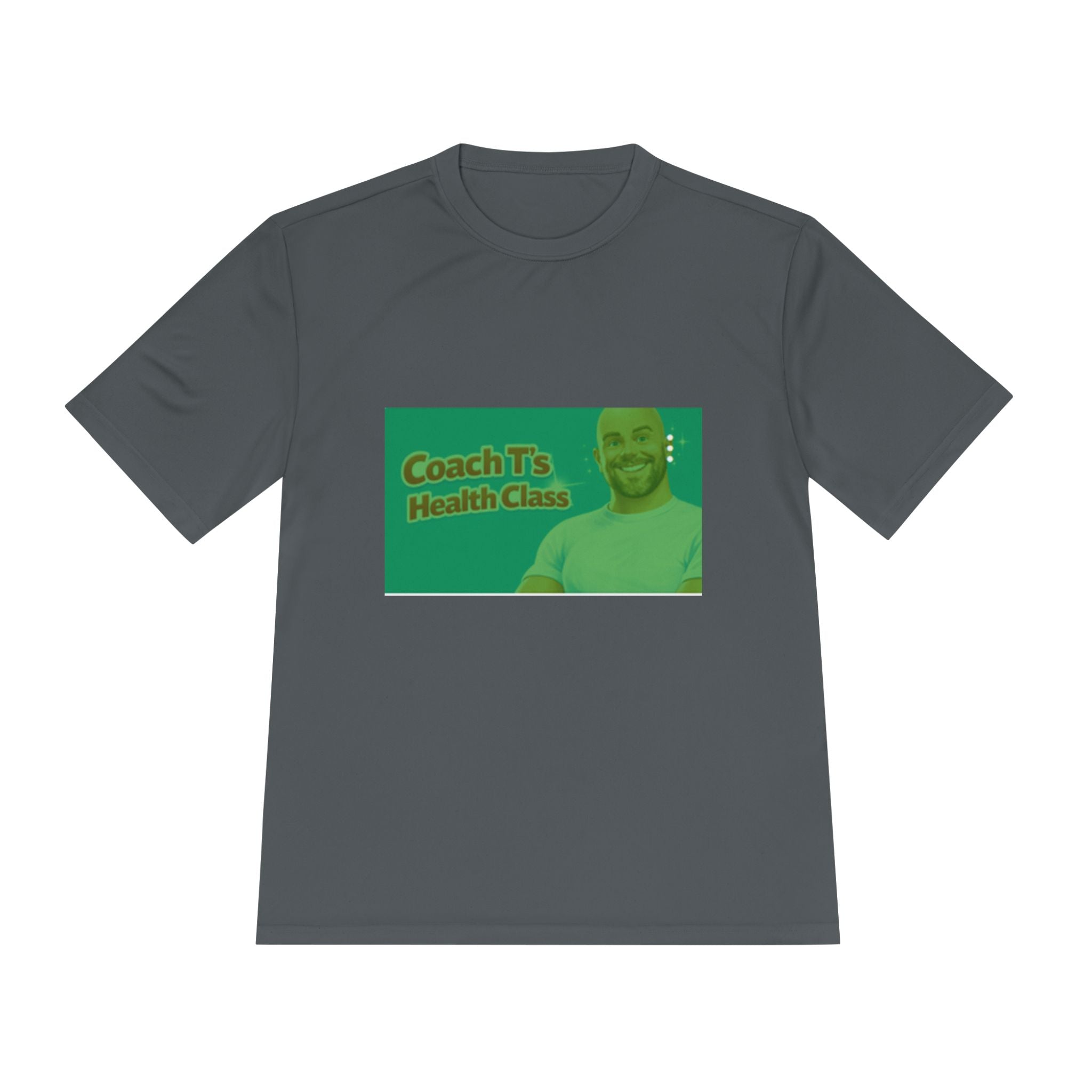 Coach T's Health Class Moisture‑Wicking Tee
