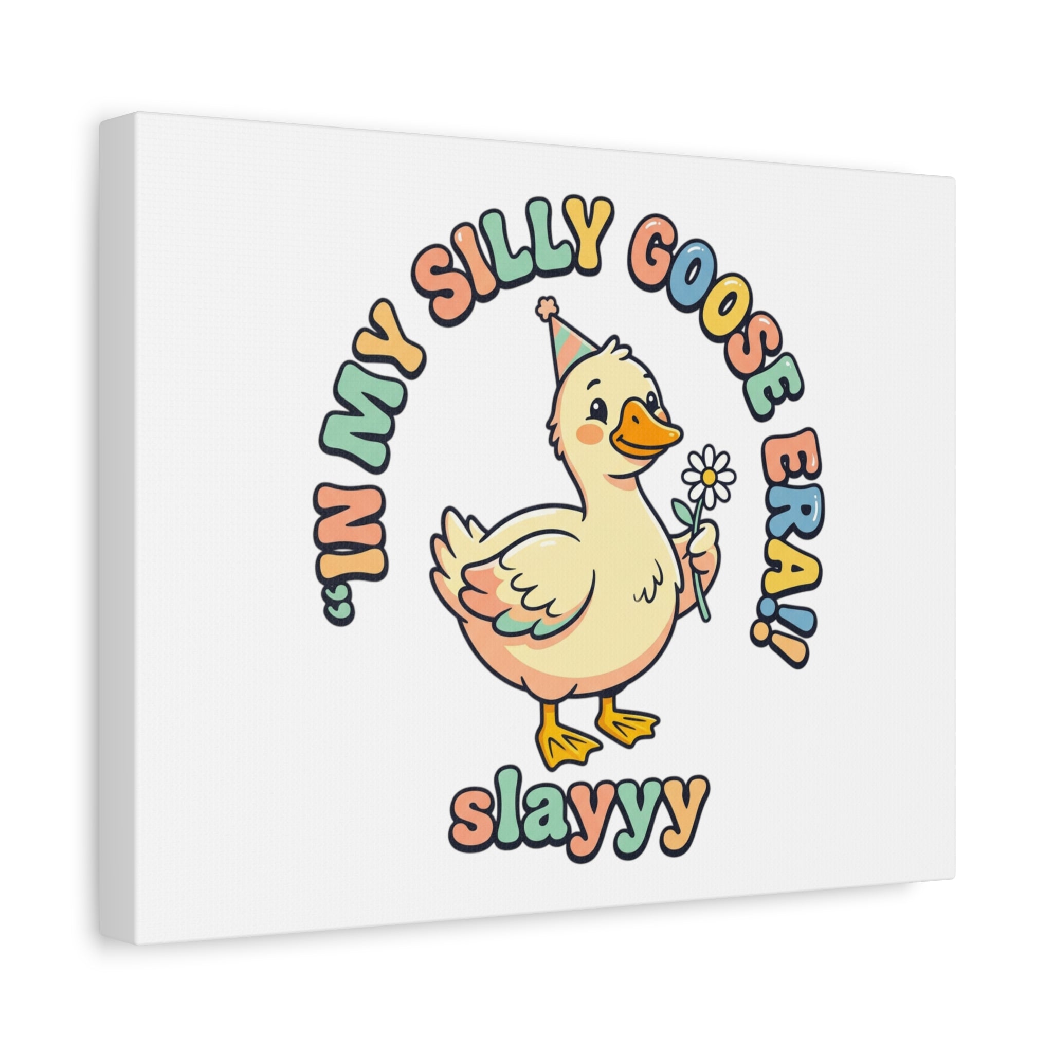 silly goose nursery print Canvas | silly goose, wholesome meme