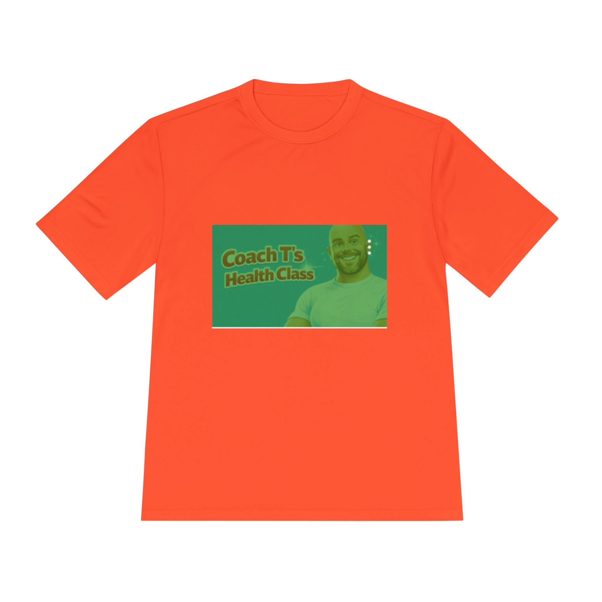 Coach T's Health Class Moisture‑Wicking Tee