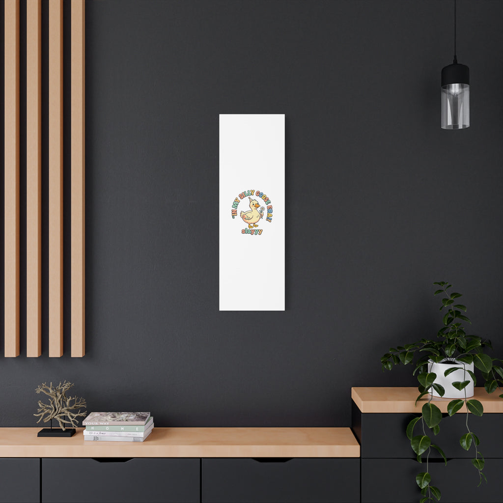 silly goose nursery print Canvas | silly goose, wholesome meme