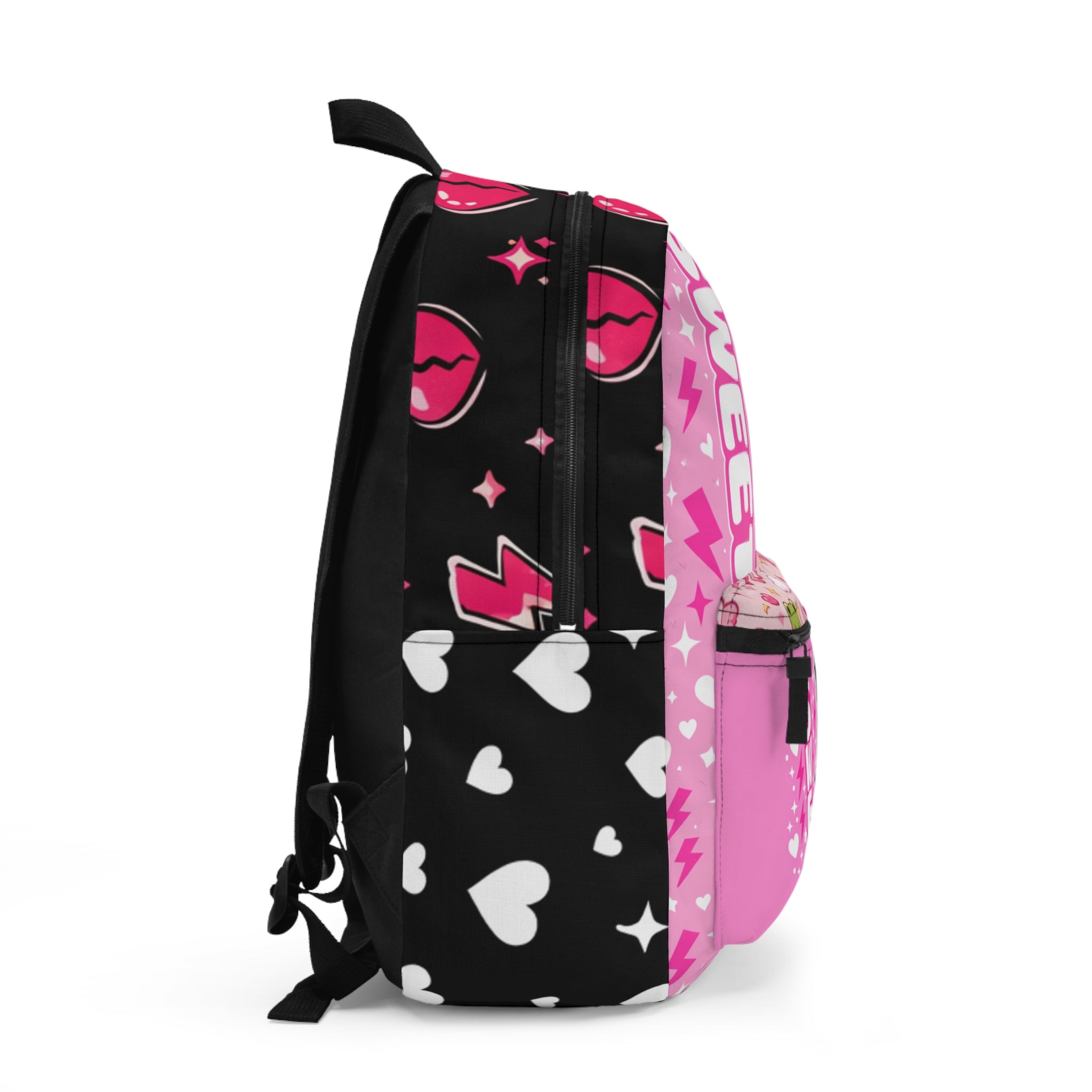 Sweet & Sassy Pink Heart Backpack — Cute Kids School Bag