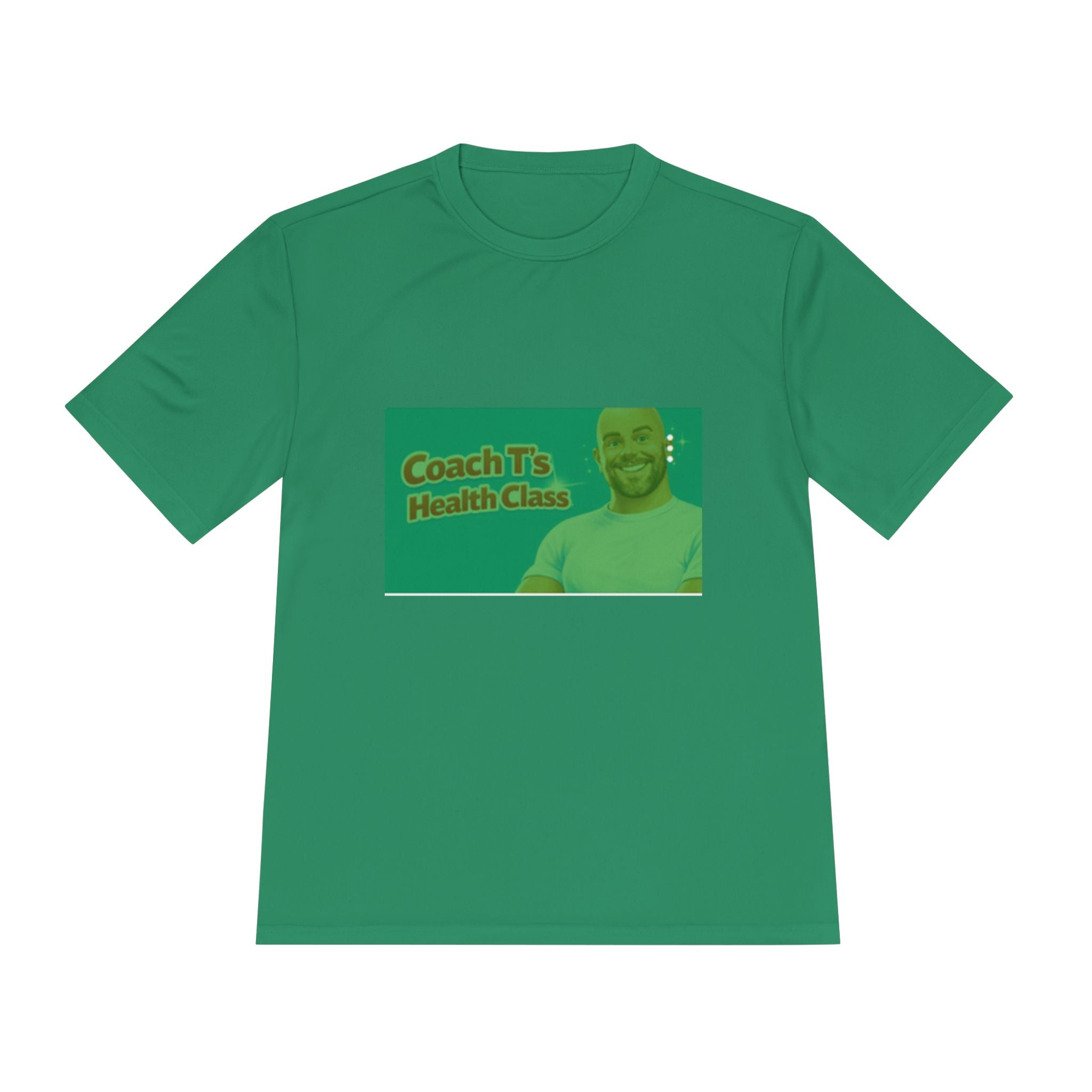 Coach T's Health Class Moisture‑Wicking Tee