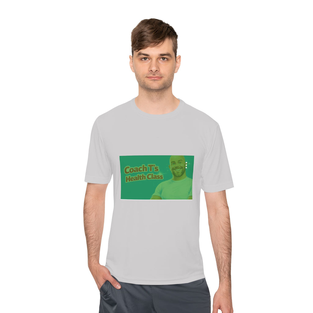 Coach T's Health Class Moisture‑Wicking Tee