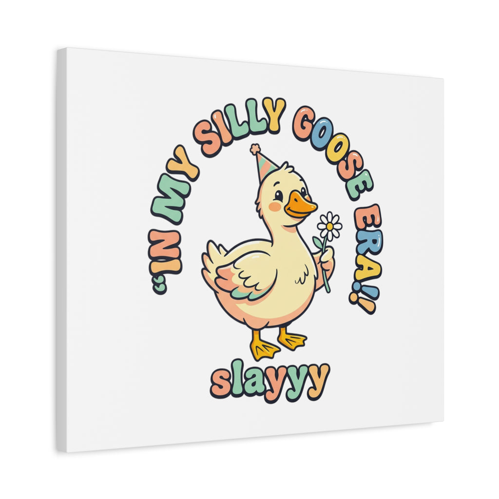 silly goose nursery print Canvas | silly goose, wholesome meme
