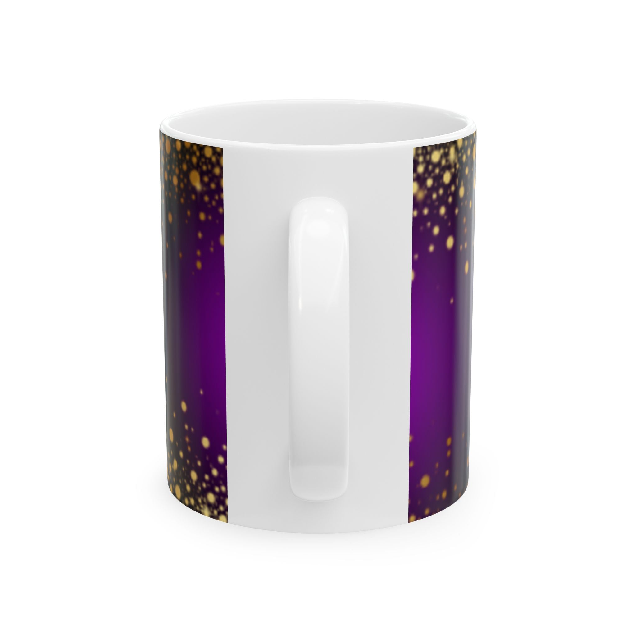 The Best Mom Ever Ceramic Mug – Purple & Gold Celebration Gift (11oz/15oz)