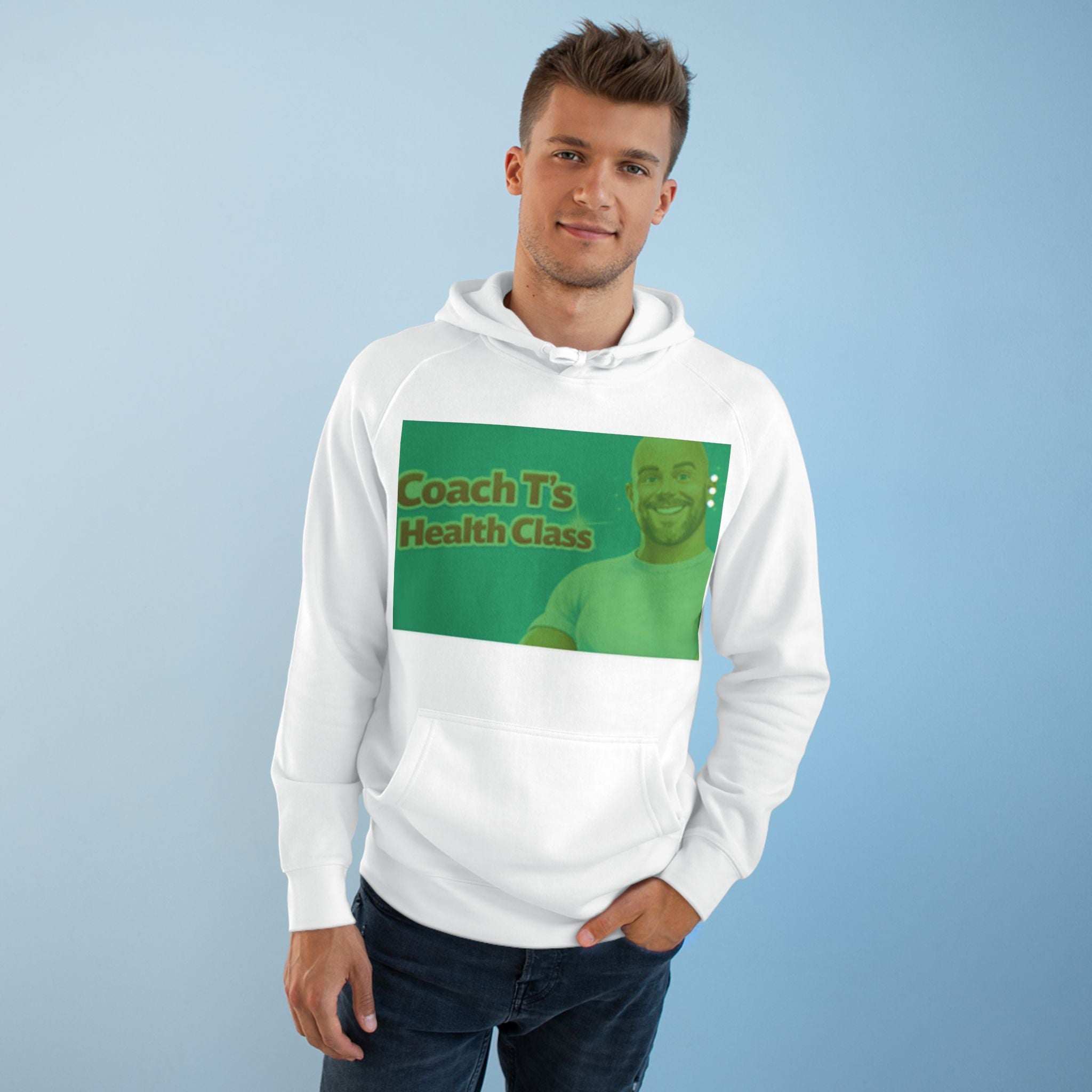 Coach T’s Health Class Hoodie — Fitness Instructor Pullover