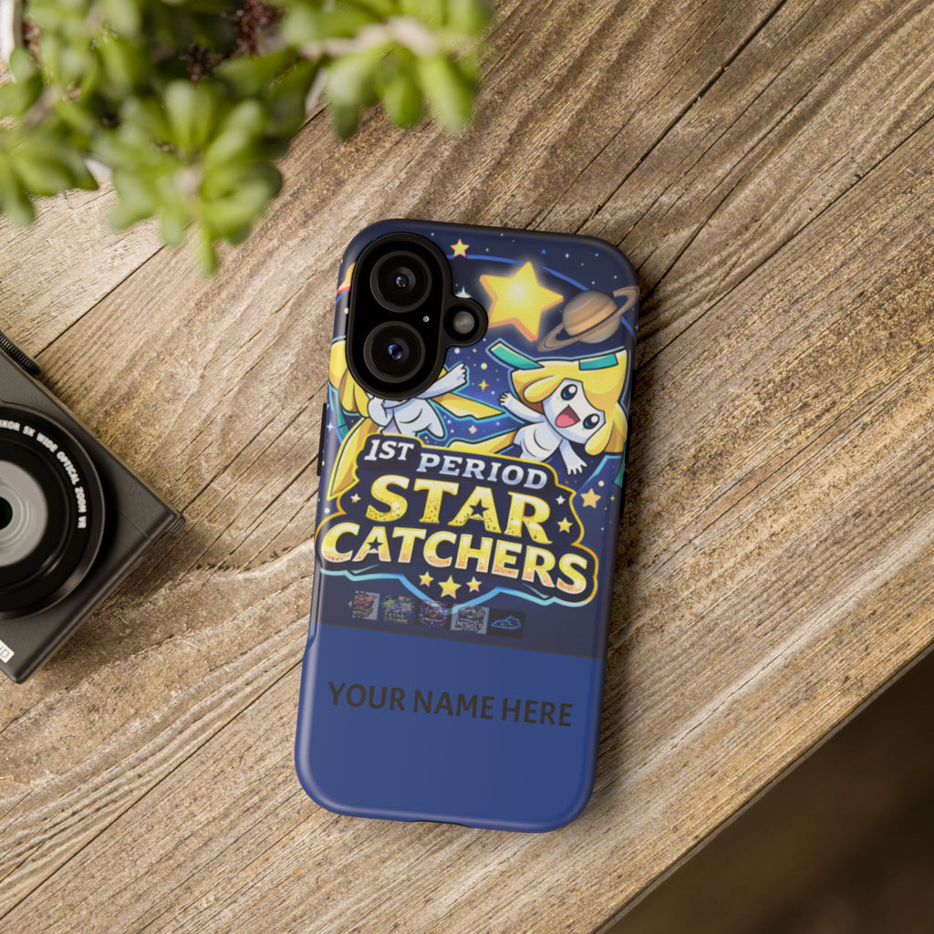 Phone Case — "1st Period Star Catchers" Customizable Cute Space Design