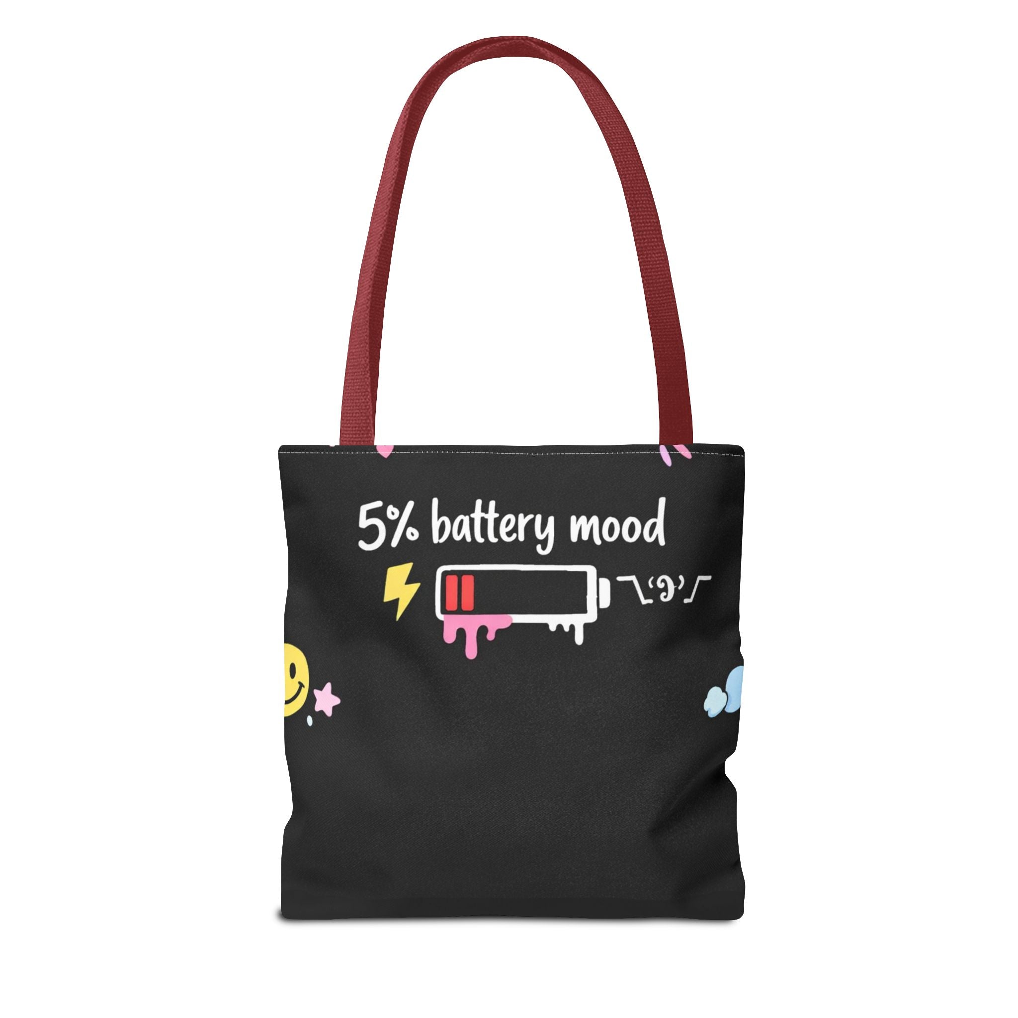 Tote — "idk and idc" Cute Mood Graphic Tote Bag