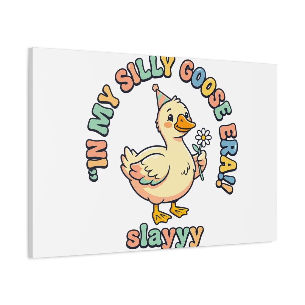 silly goose nursery print Canvas | silly goose, wholesome meme