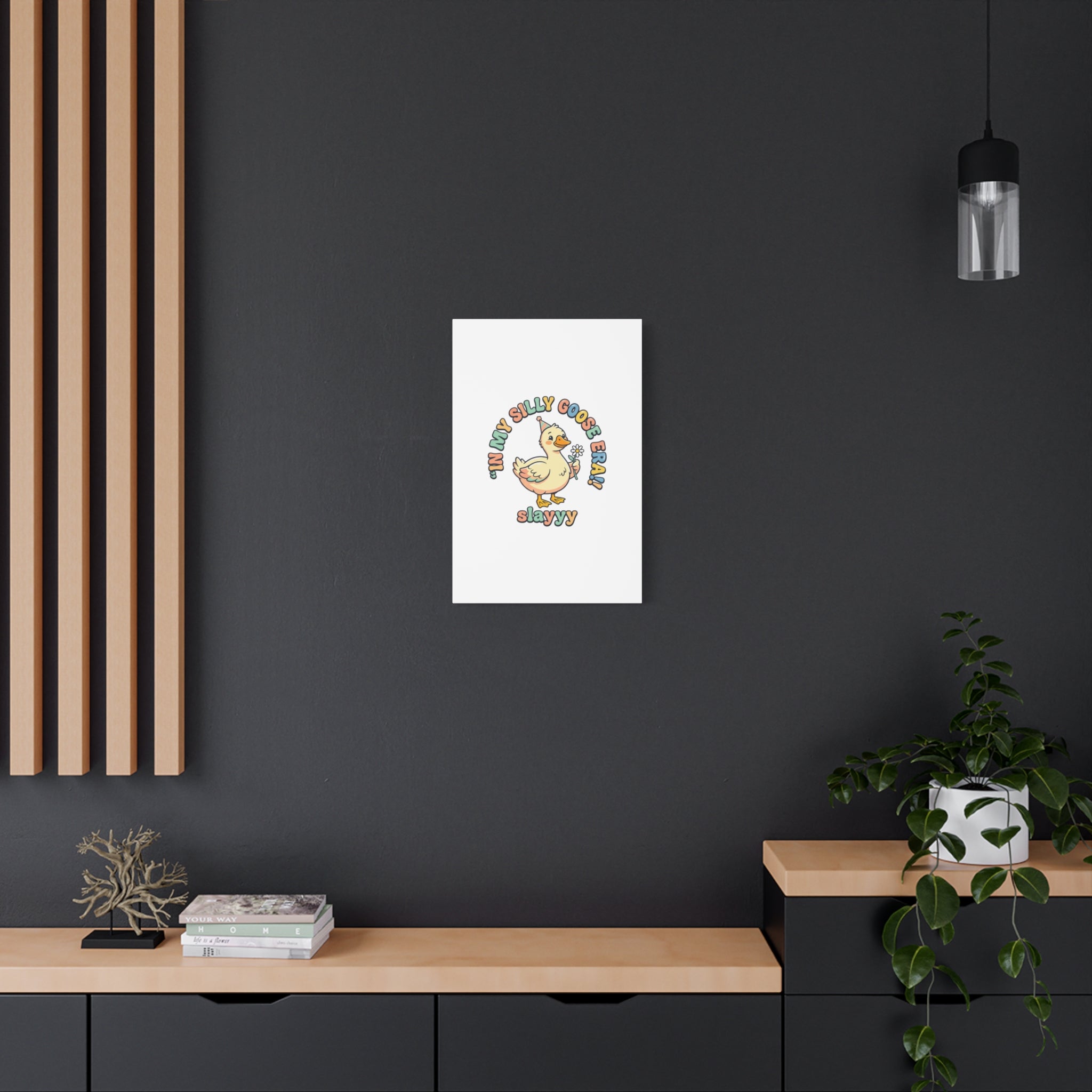 silly goose nursery print Canvas | silly goose, wholesome meme