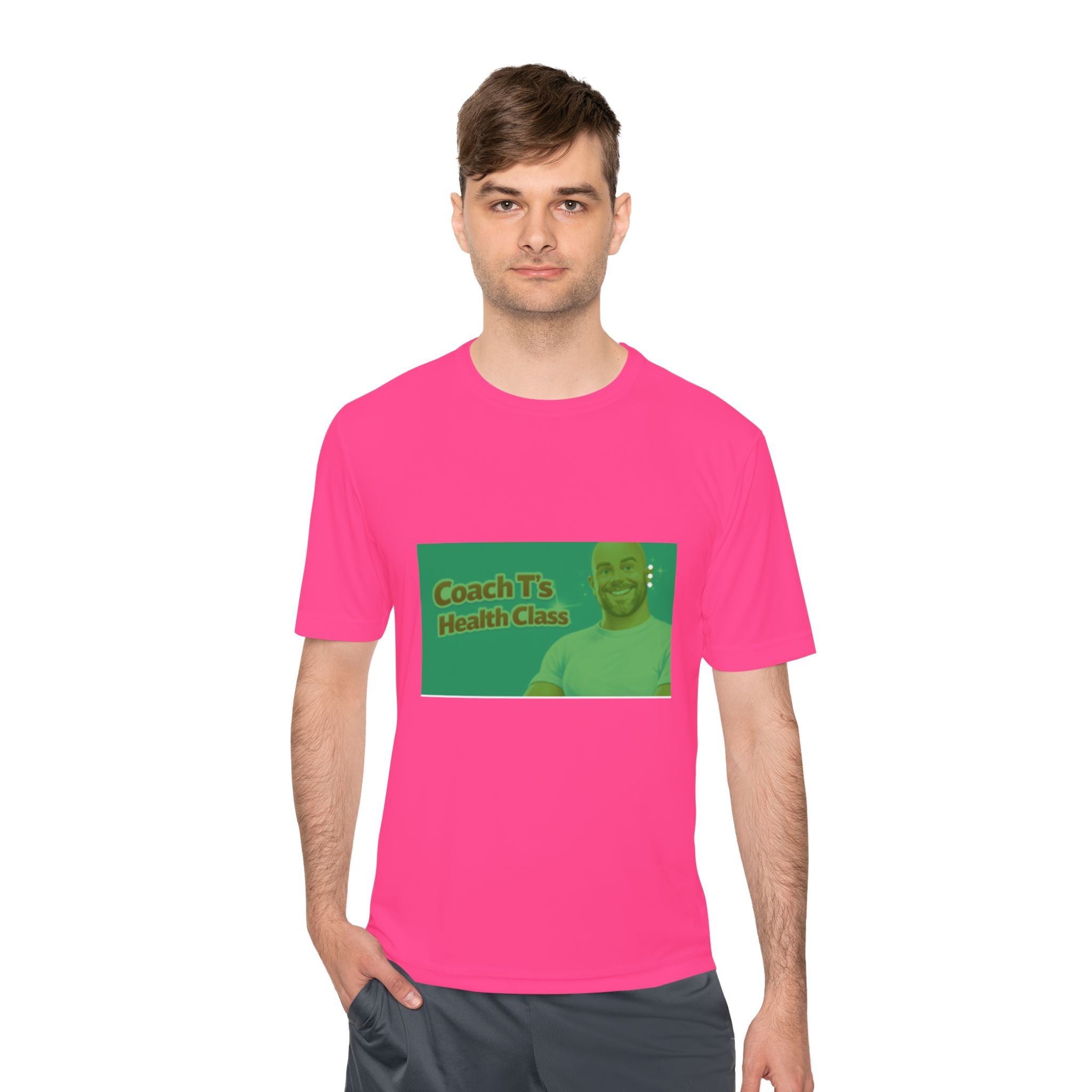 Coach T's Health Class Moisture‑Wicking Tee