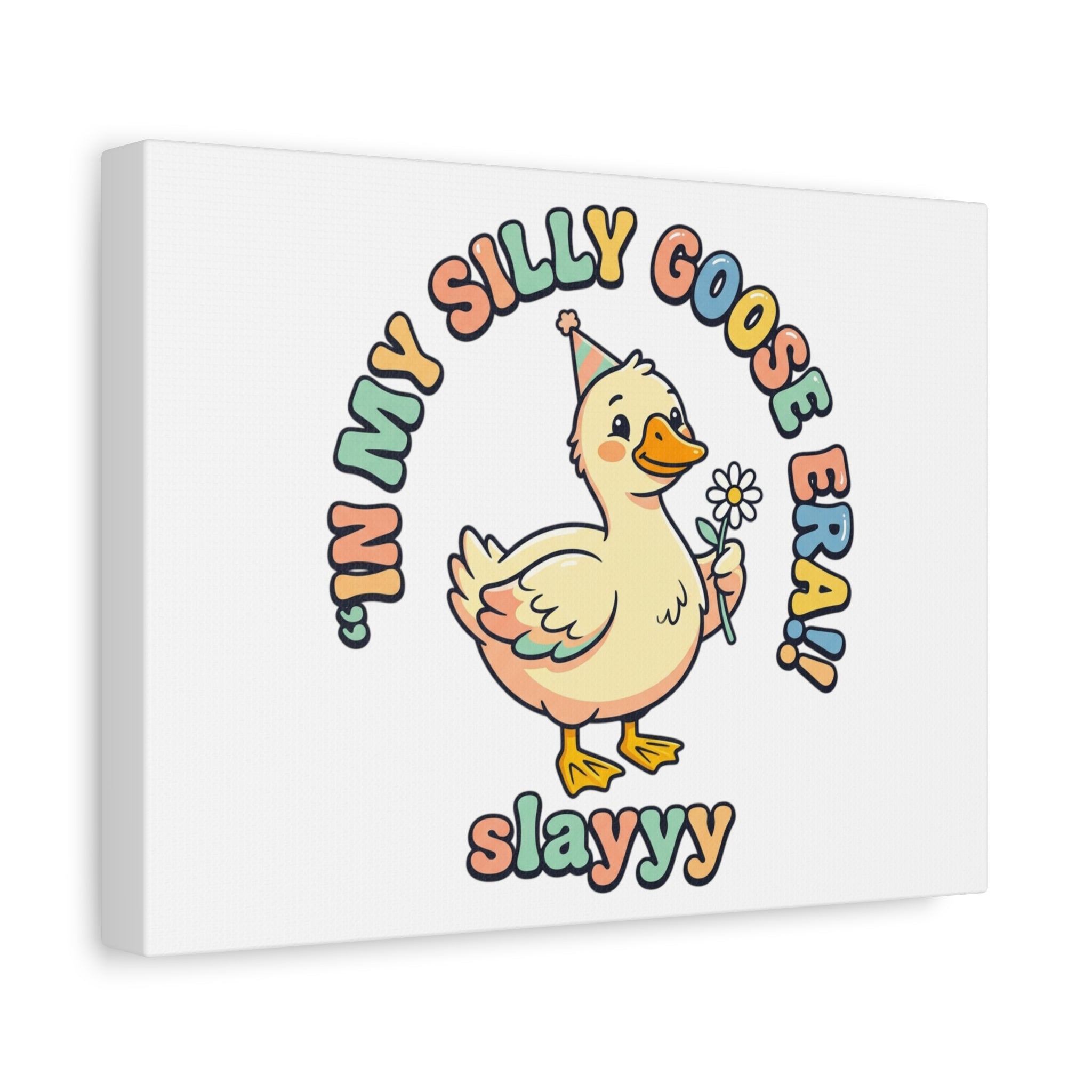silly goose nursery print Canvas | silly goose, wholesome meme