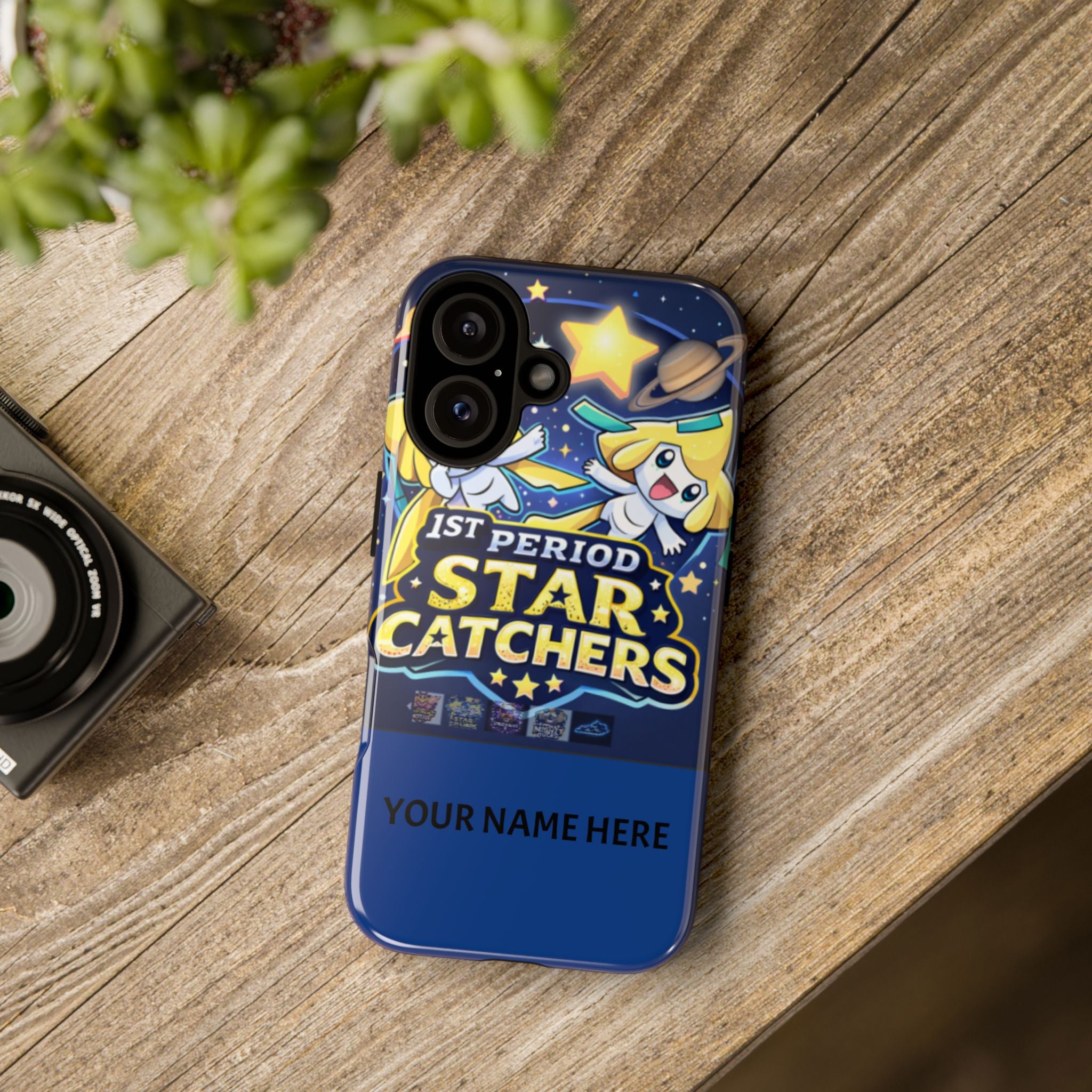Phone Case — "1st Period Star Catchers" Customizable Cute Space Design