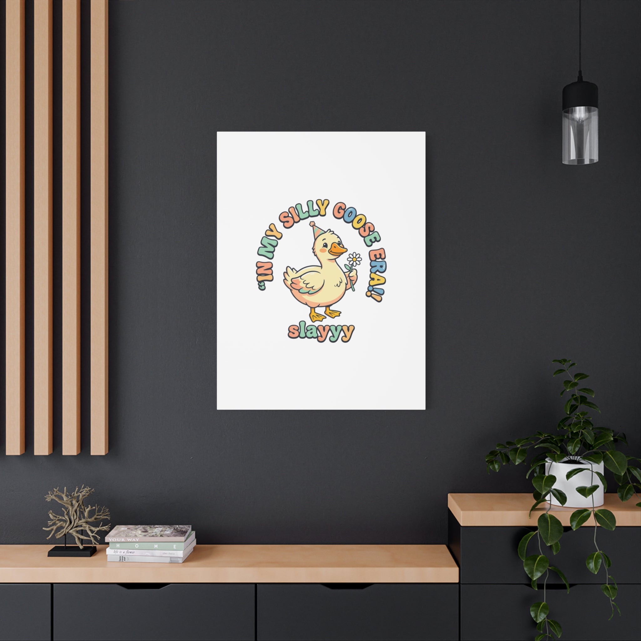 silly goose nursery print Canvas | silly goose, wholesome meme