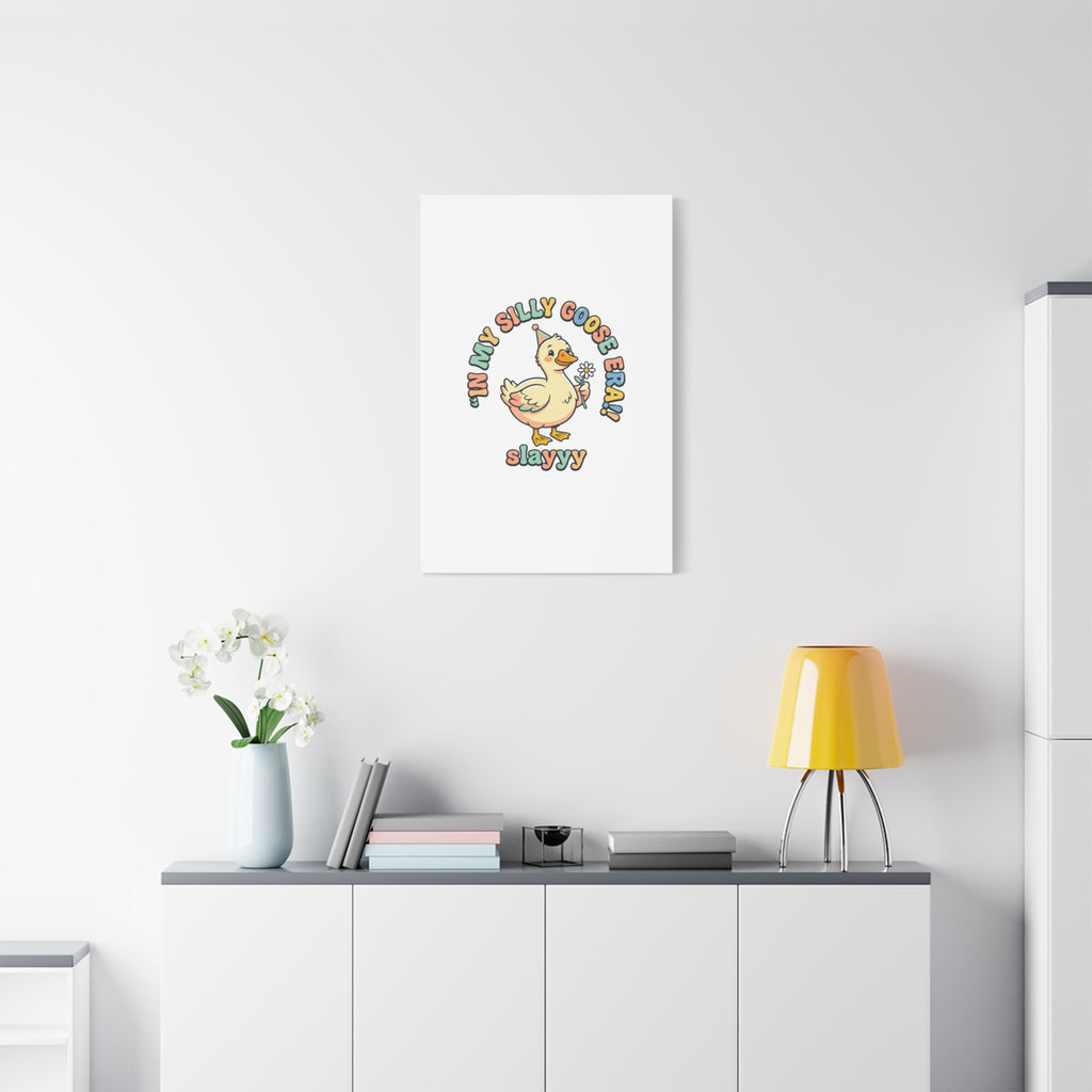 silly goose nursery print Canvas | silly goose, wholesome meme