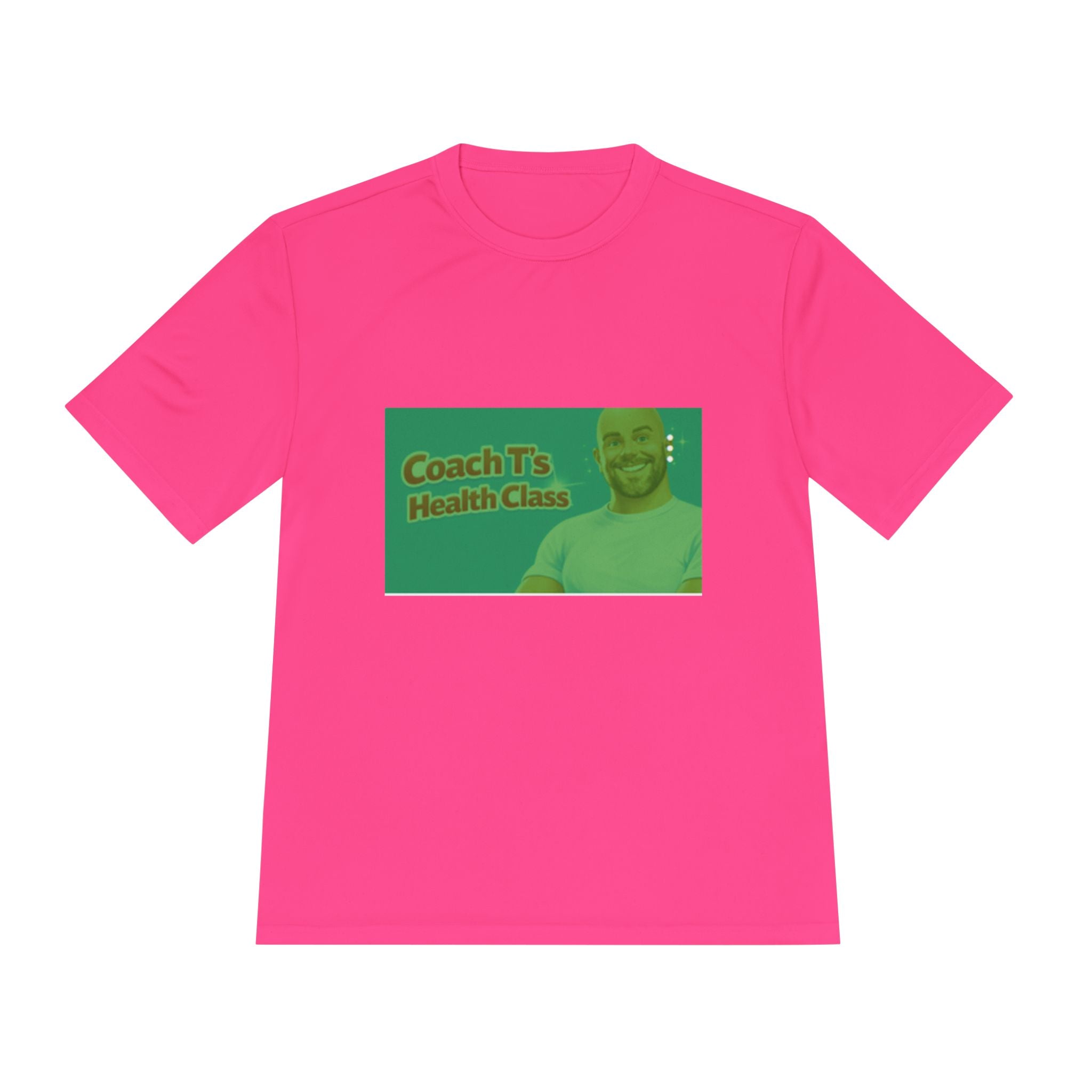 Coach T's Health Class Moisture‑Wicking Tee